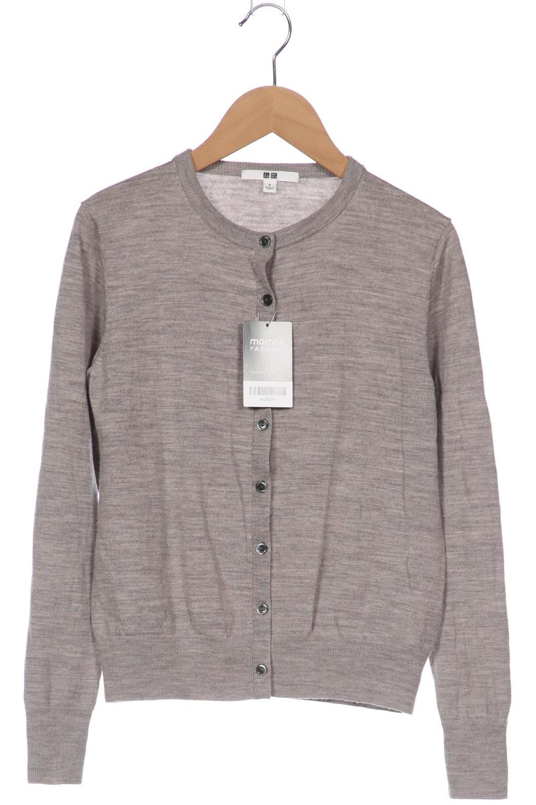 

uniqlo Damen Strickjacke, grau, Gr. 36