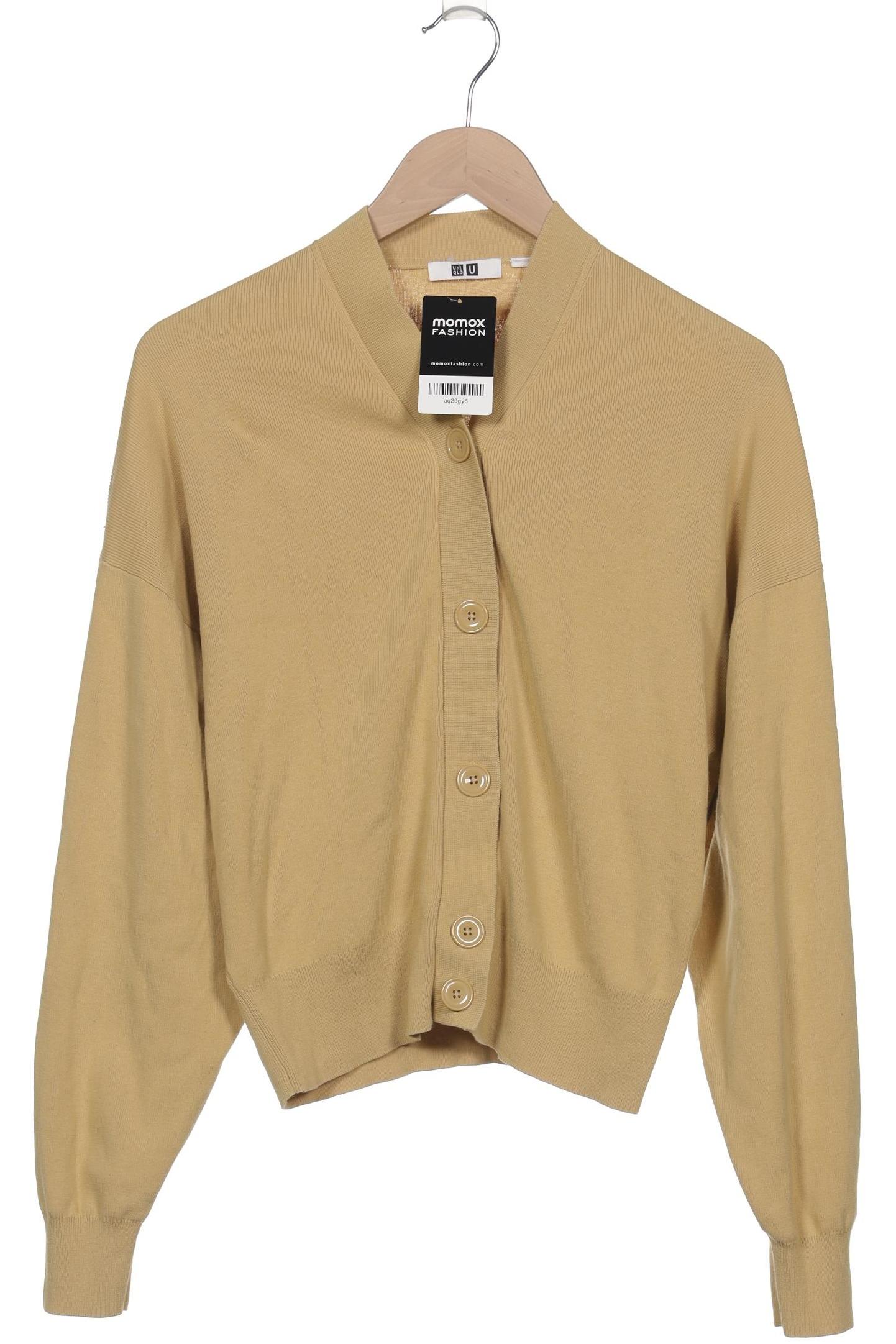 

uniqlo Damen Strickjacke, beige, Gr. 42