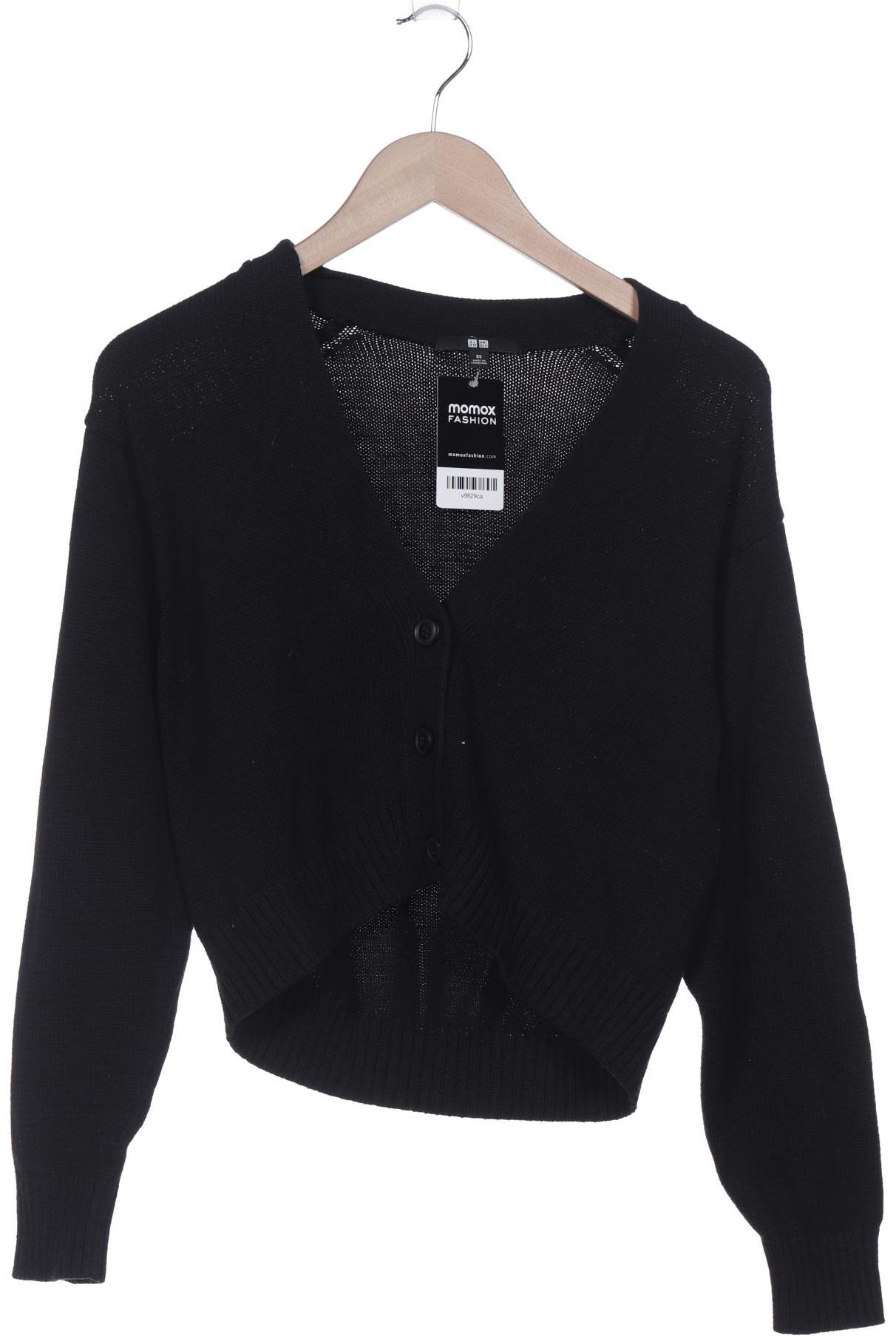 

uniqlo Damen Strickjacke, schwarz, Gr. 34