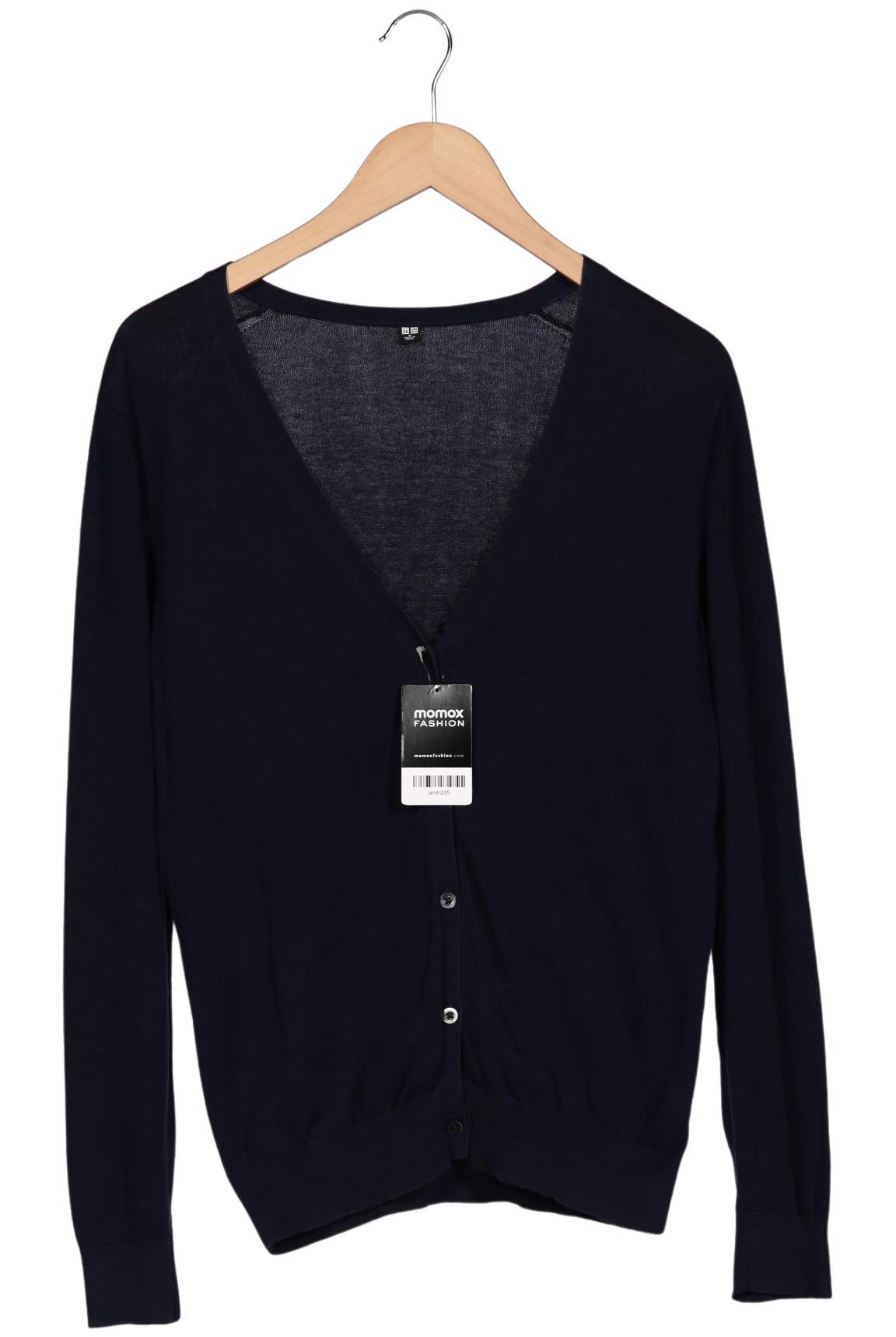 

uniqlo Damen Strickjacke, marineblau, Gr. 38