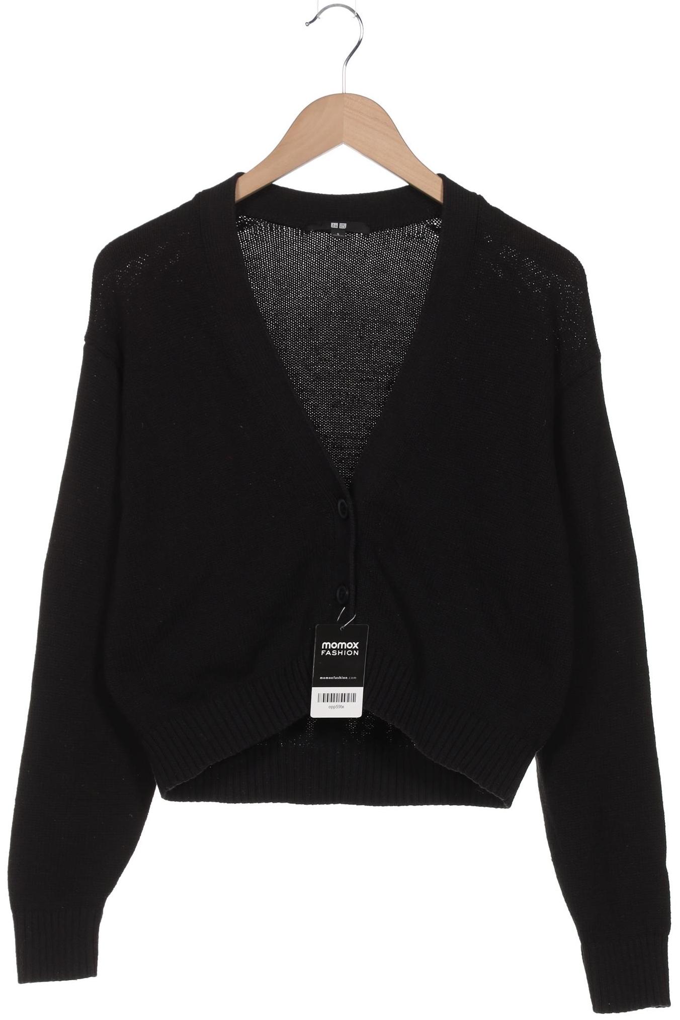 

uniqlo Damen Strickjacke, schwarz, Gr. 36