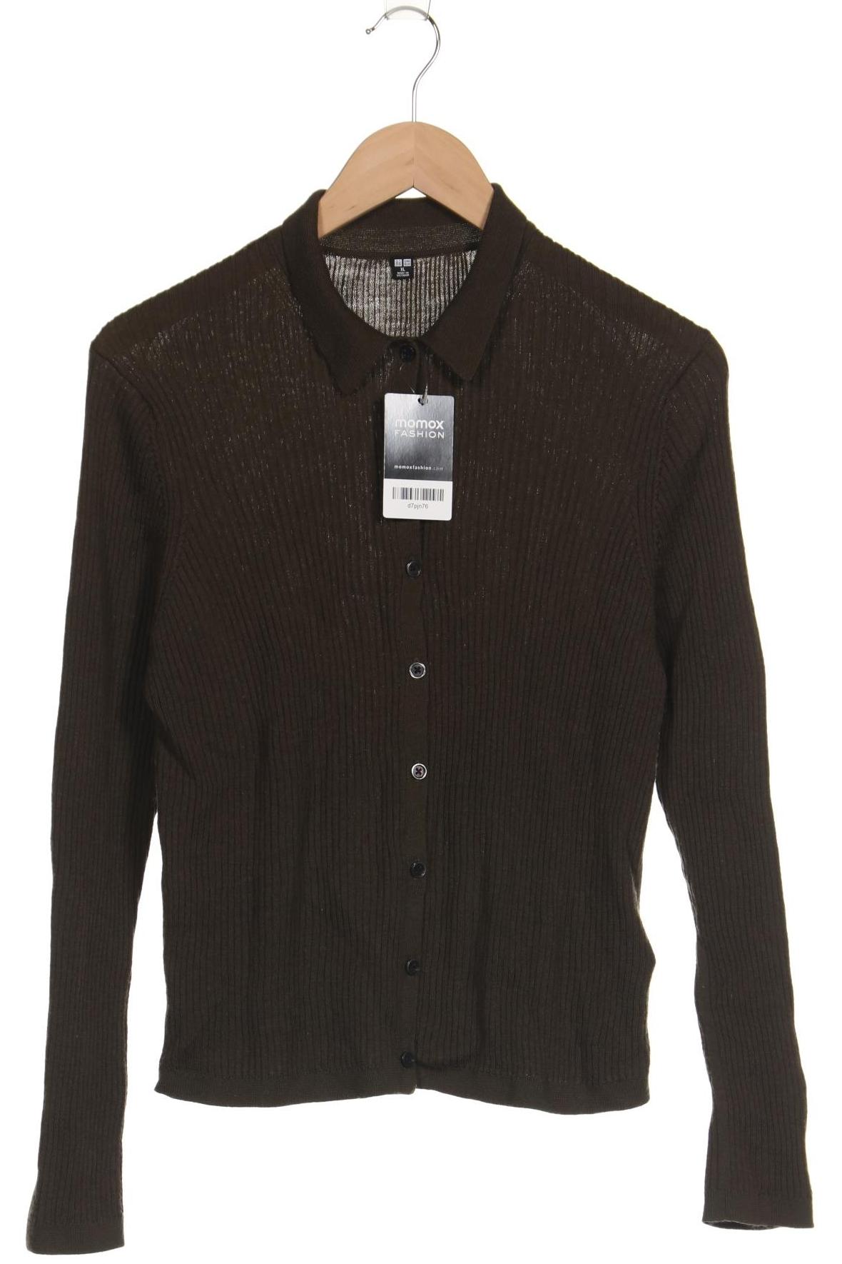 

uniqlo Damen Strickjacke, grün, Gr. 44