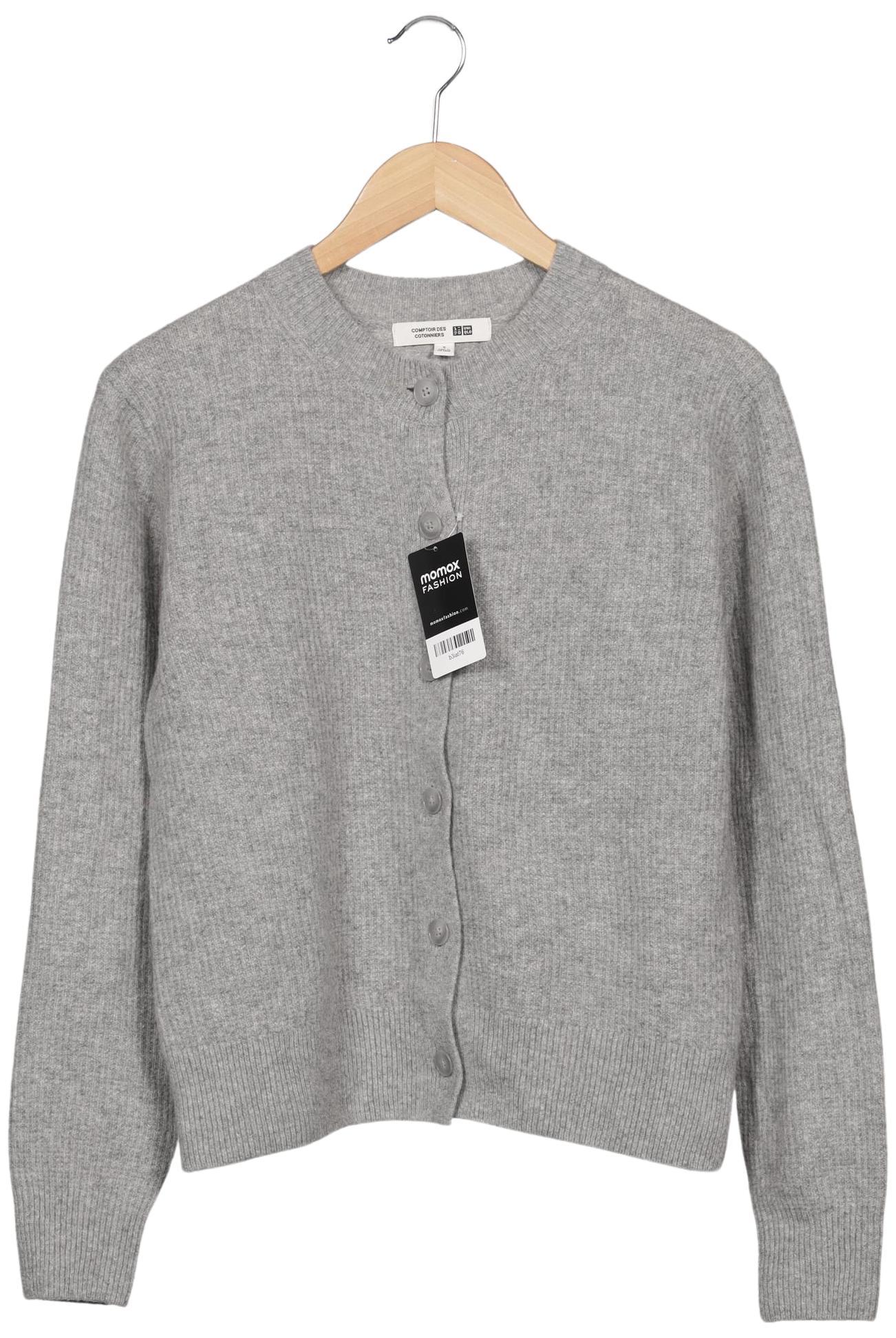 

uniqlo Damen Strickjacke, grau, Gr. 36