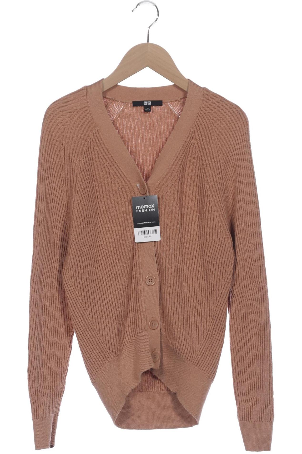 

uniqlo Damen Strickjacke, braun, Gr. 34