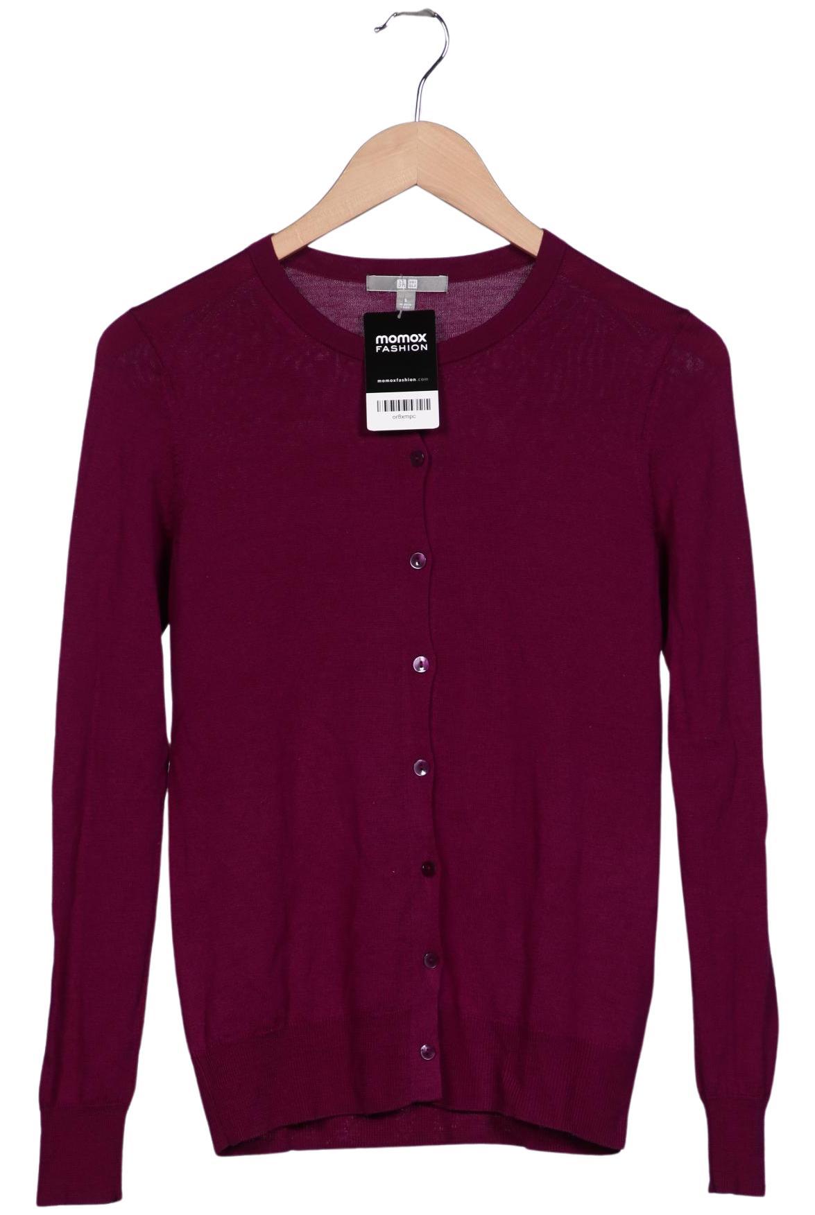 

uniqlo Damen Strickjacke, bordeaux, Gr. 36