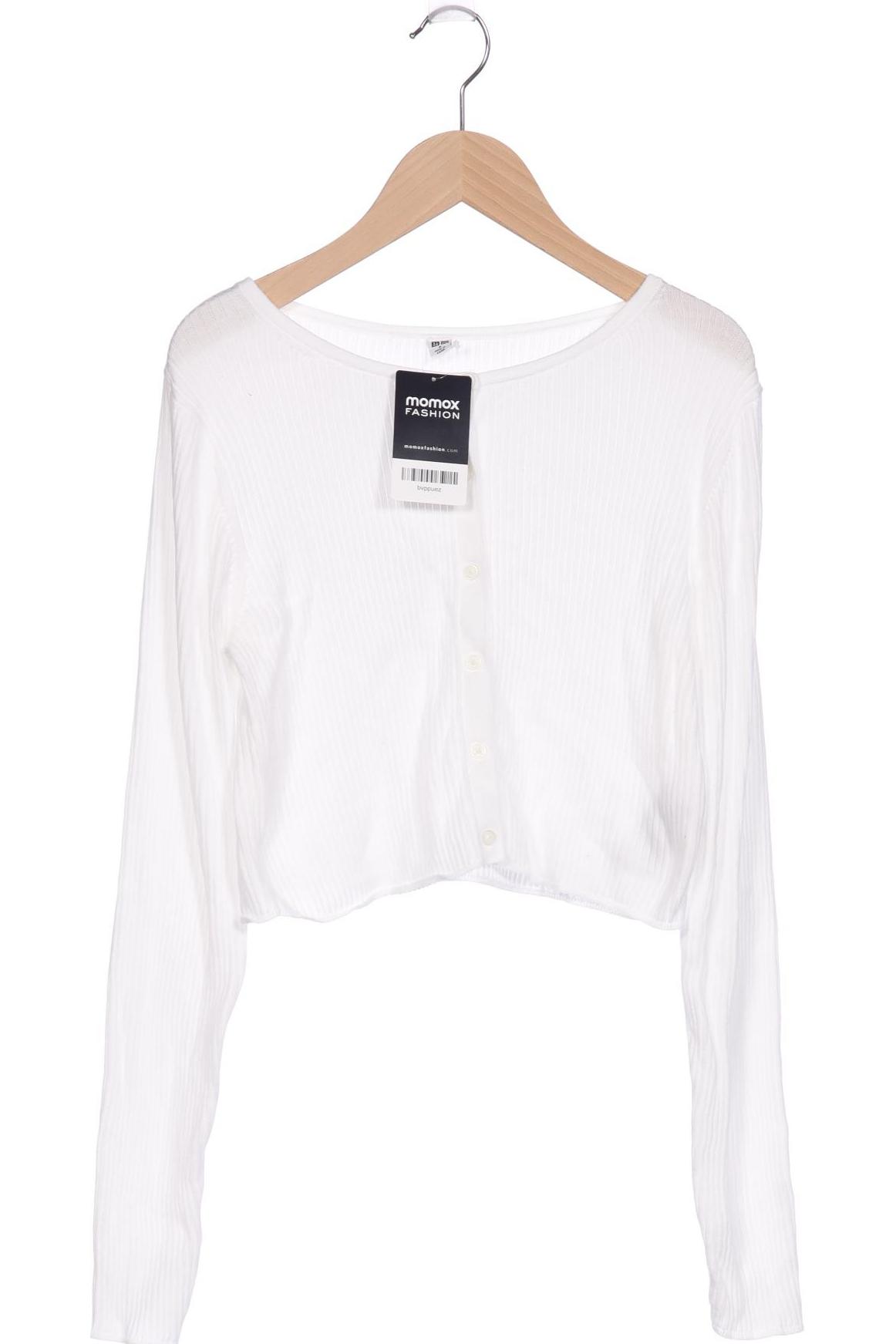 

uniqlo Damen Strickjacke, weiß, Gr. 38