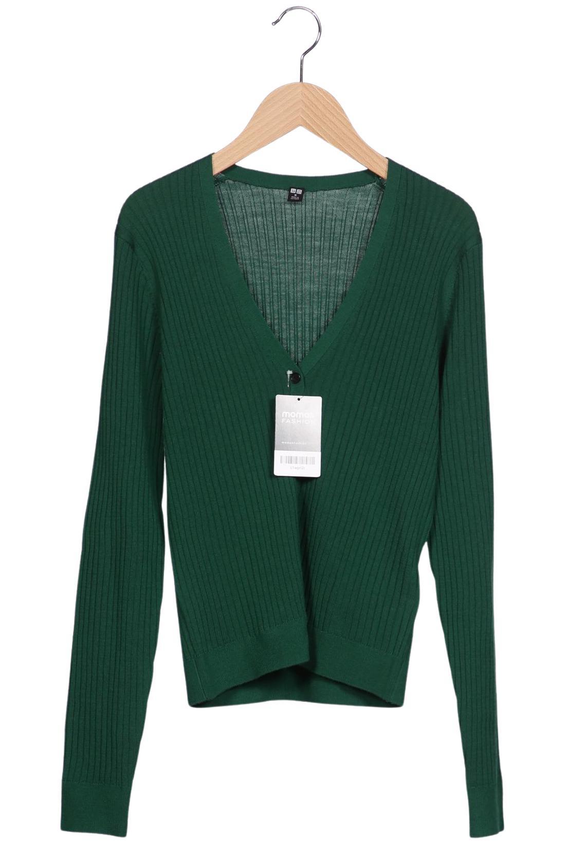 

uniqlo Damen Strickjacke, grün, Gr. 38