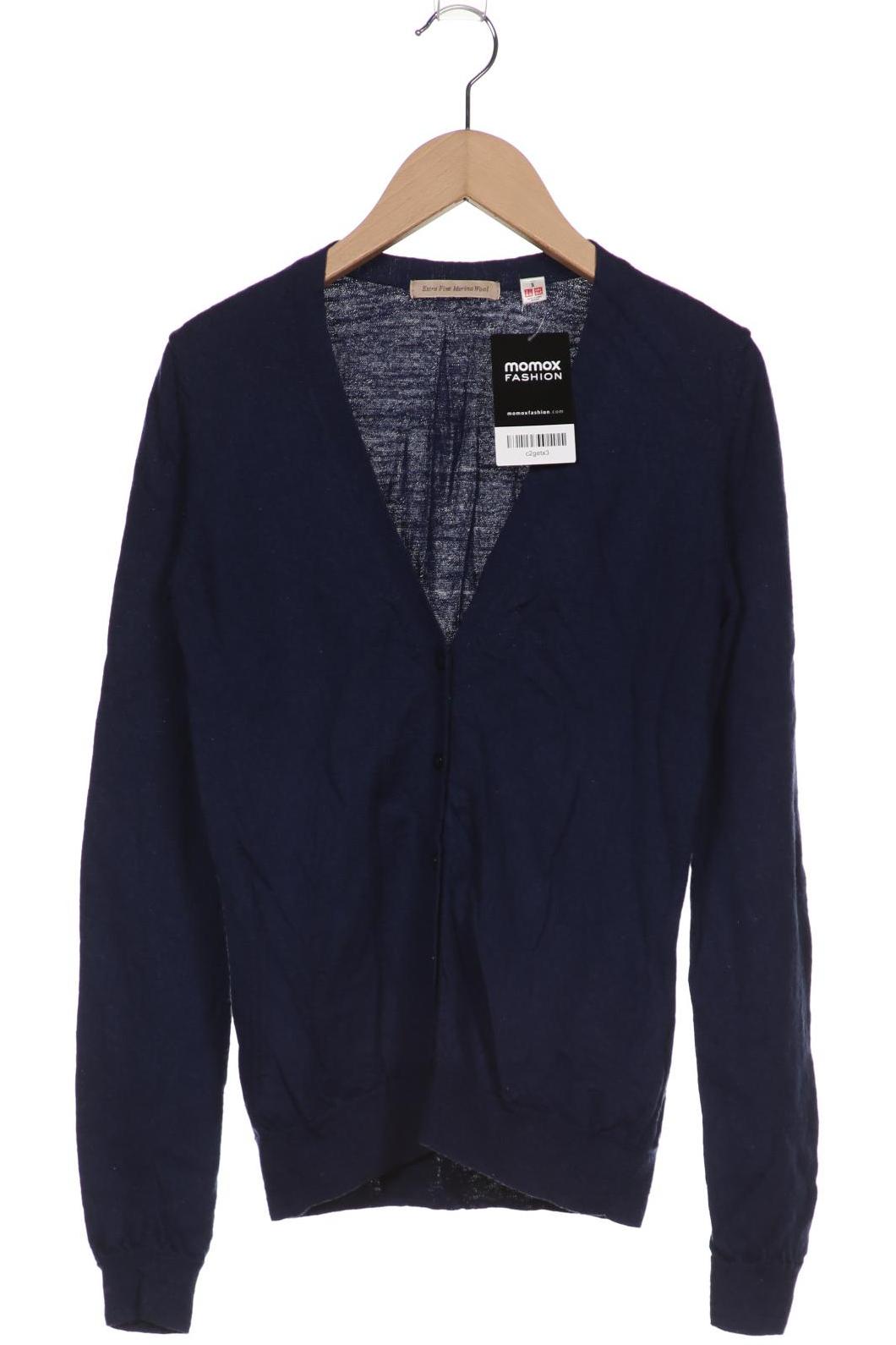 

uniqlo Damen Strickjacke, marineblau