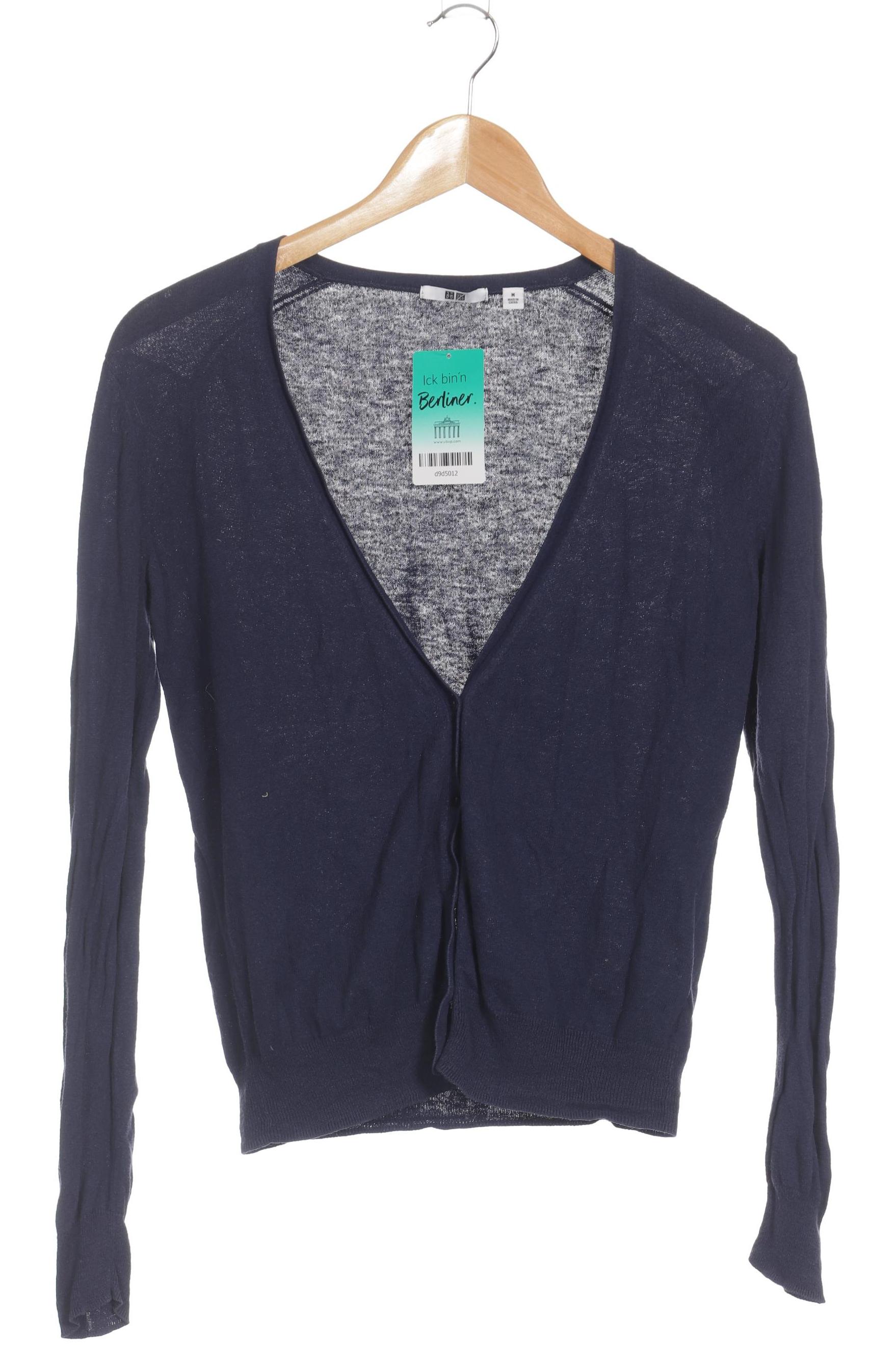 

uniqlo Damen Strickjacke, blau, Gr. 38
