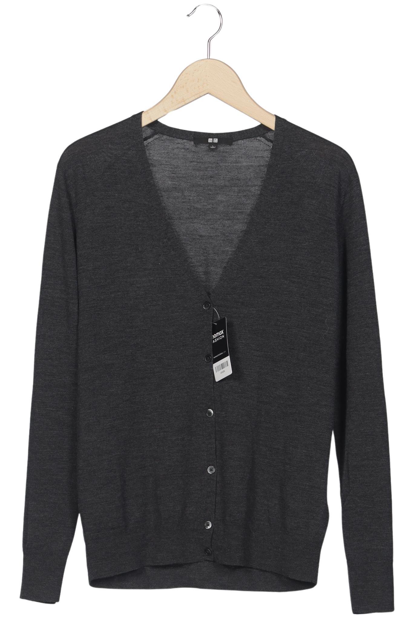 

uniqlo Damen Strickjacke, grau, Gr. 42