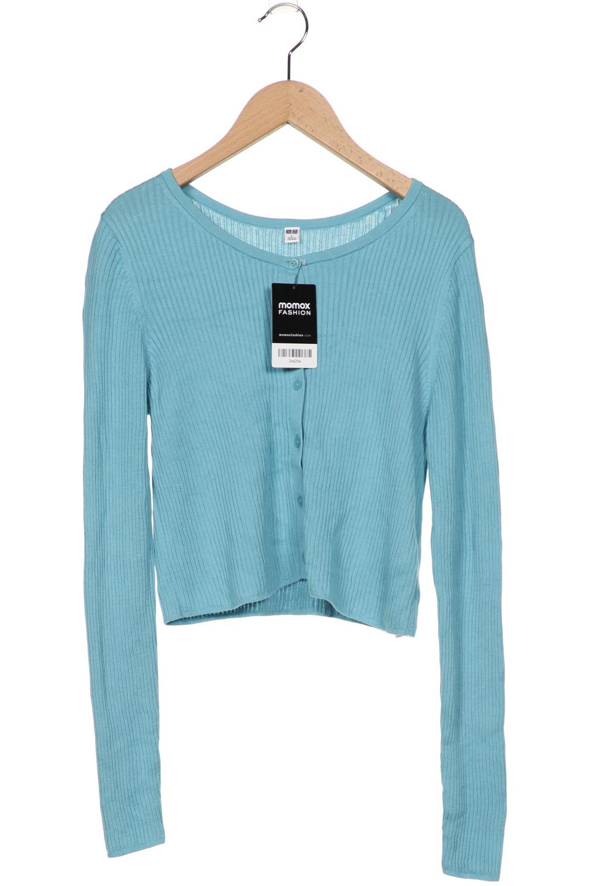 

uniqlo Damen Strickjacke, blau, Gr. 42