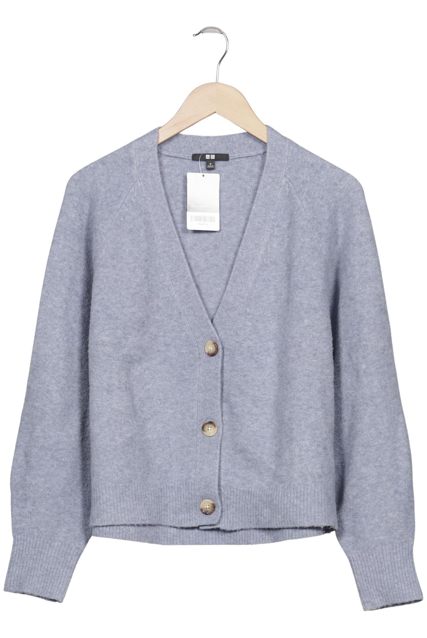 

uniqlo Damen Strickjacke, hellblau, Gr. 38
