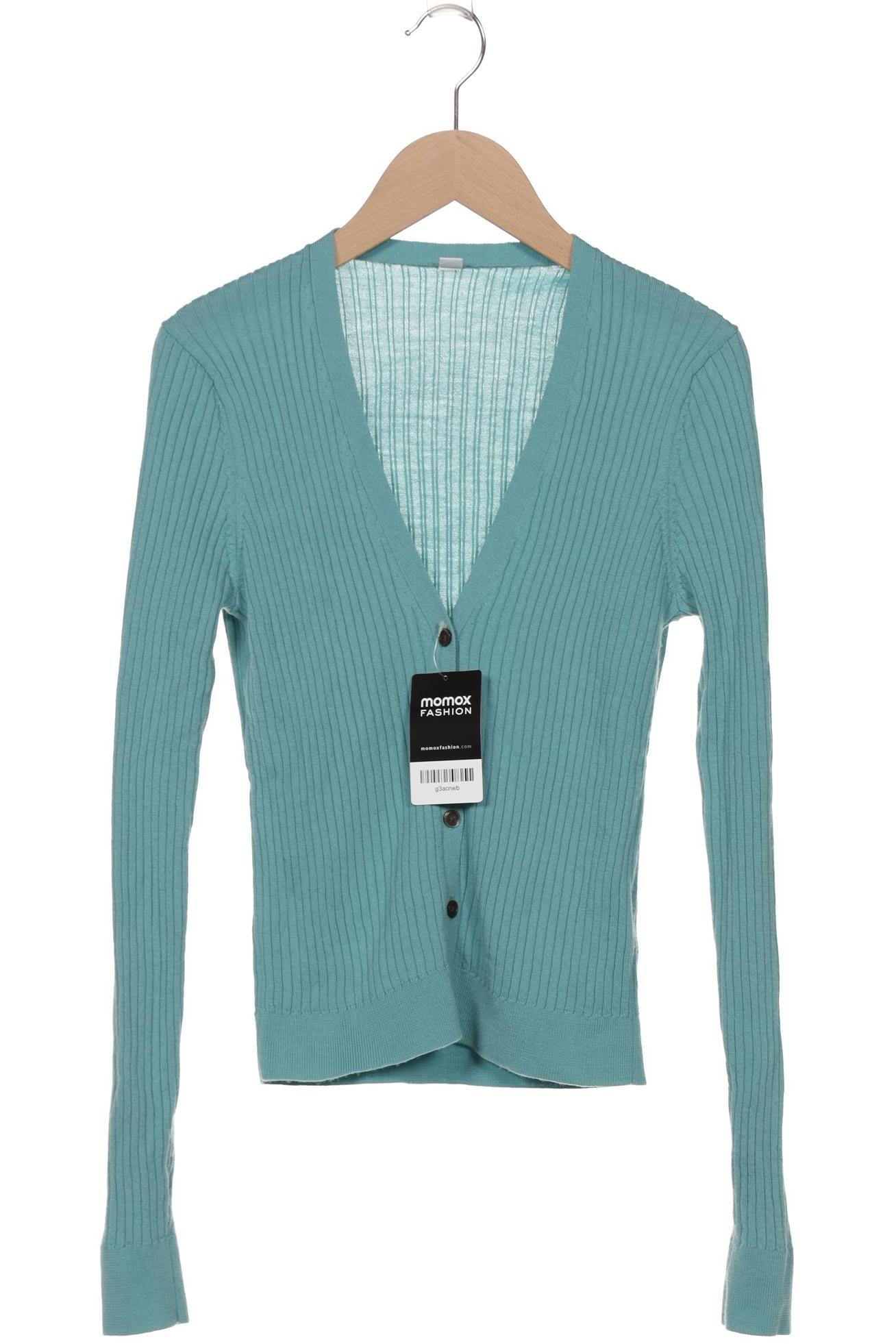 

uniqlo Damen Strickjacke, türkis, Gr. 36