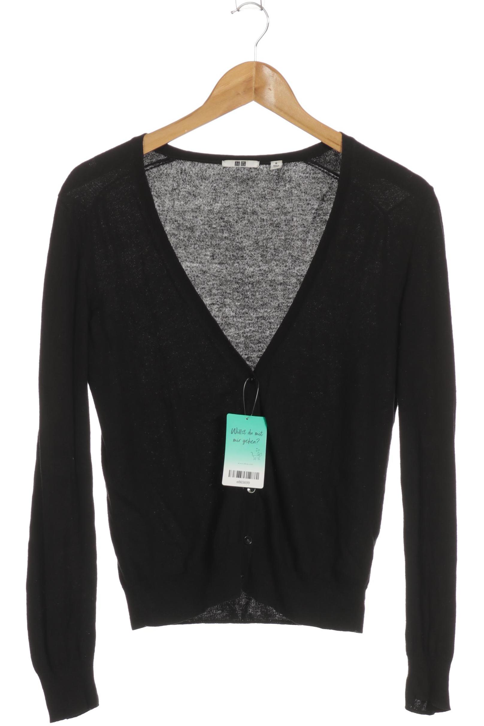 

uniqlo Damen Strickjacke, schwarz, Gr. 38