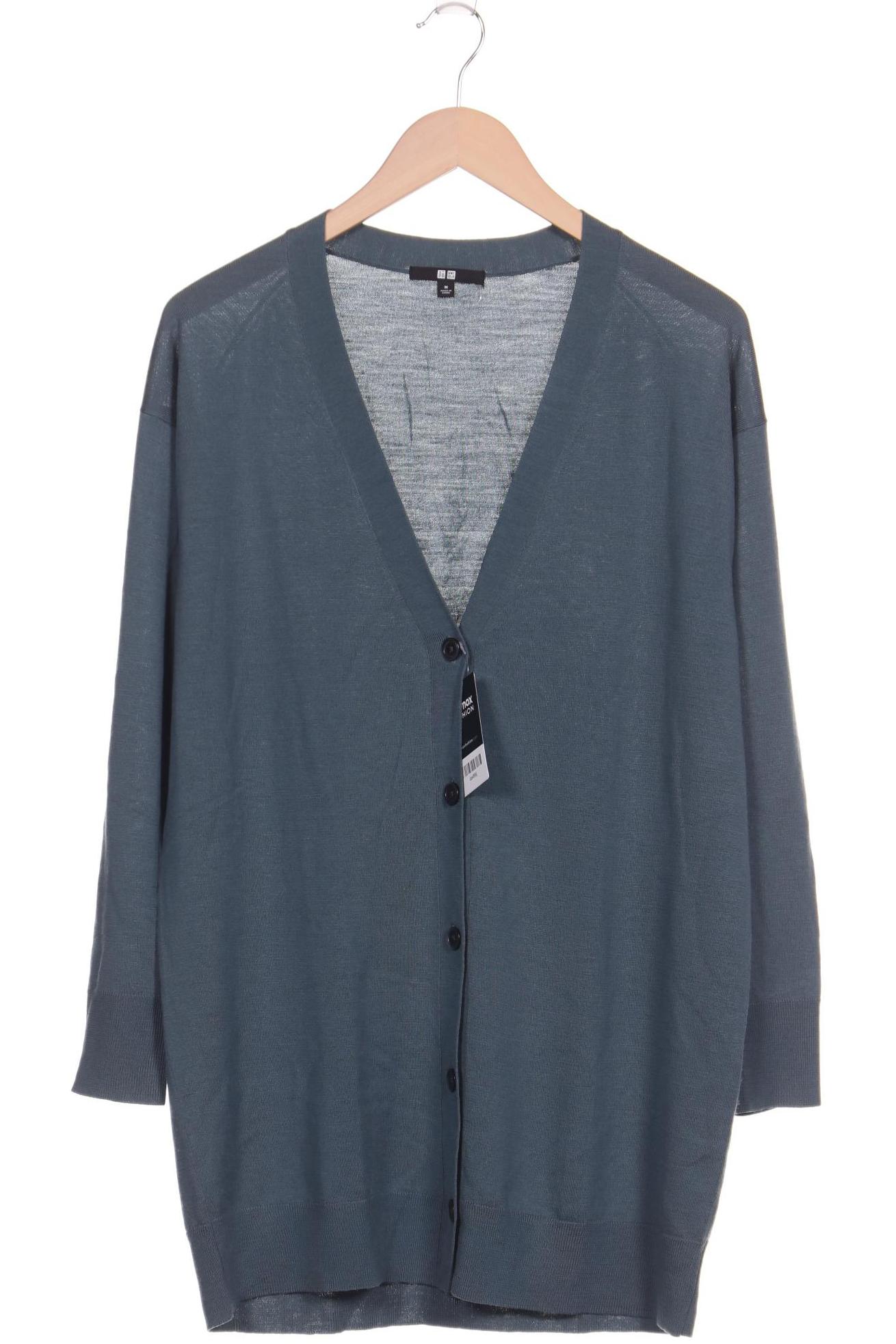 

uniqlo Damen Strickjacke, blau, Gr. 38