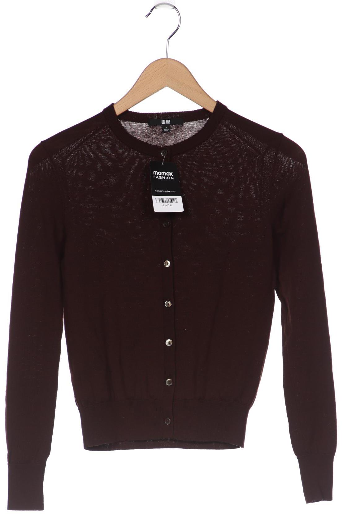

uniqlo Damen Strickjacke, braun, Gr. 36