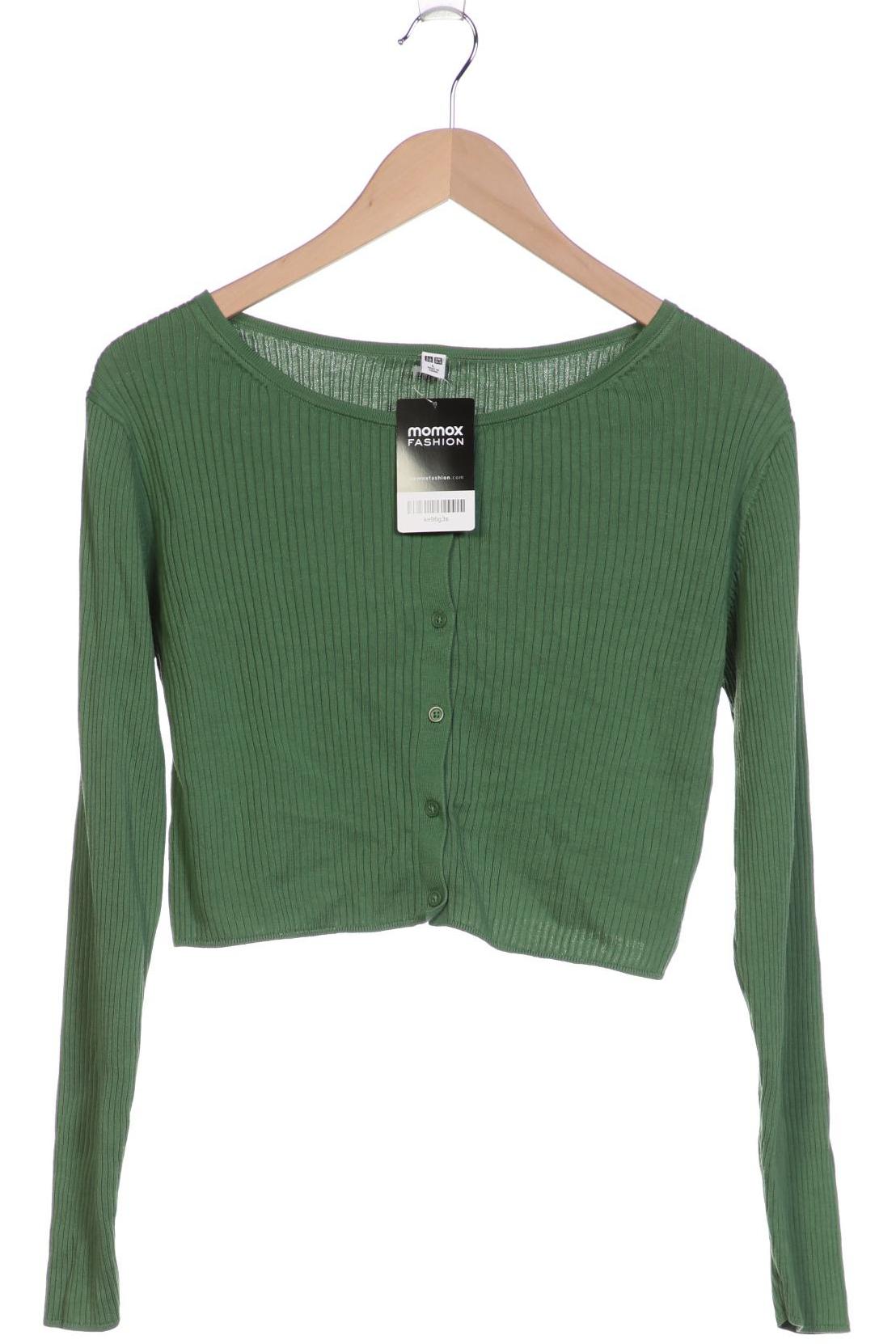 

uniqlo Damen Strickjacke, grün, Gr. 42