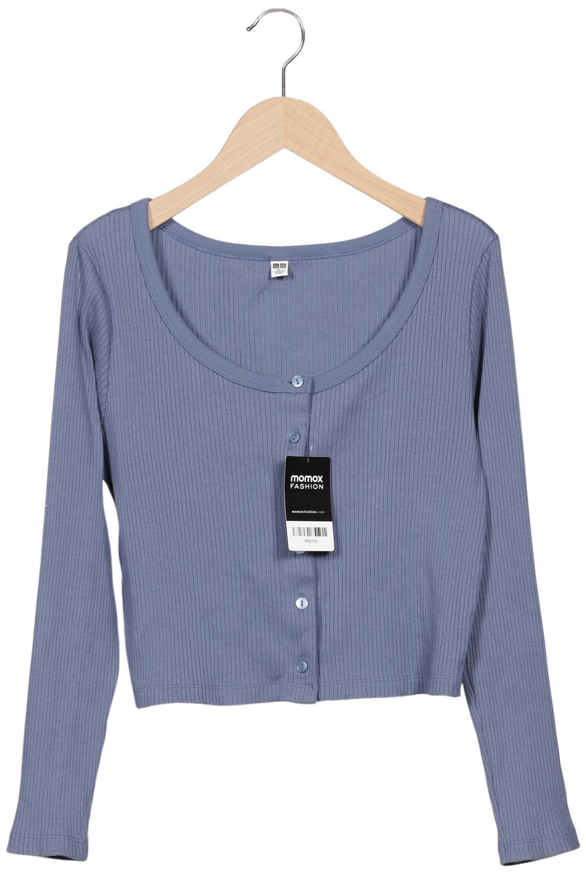 

uniqlo Damen Strickjacke, blau, Gr. 44