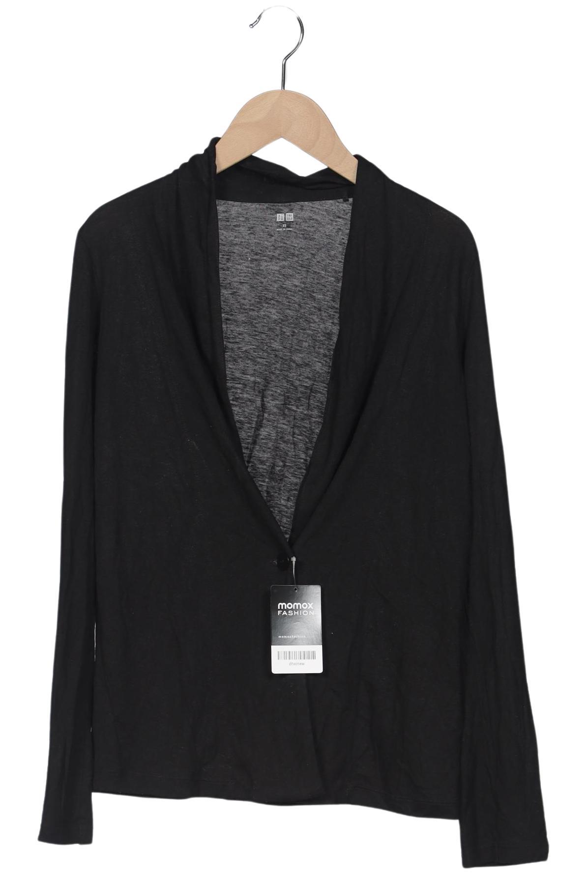 

uniqlo Damen Strickjacke, schwarz, Gr. 34