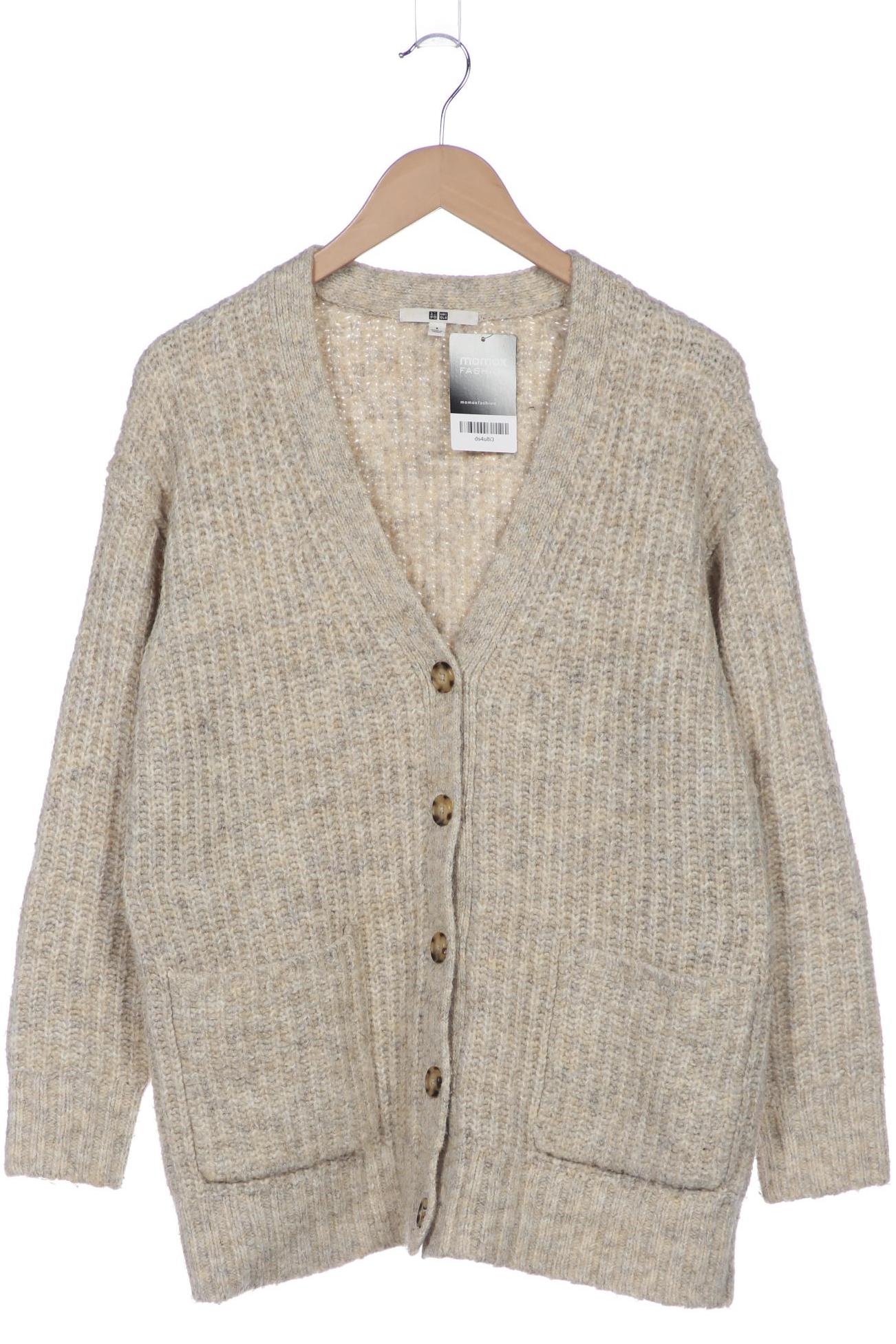 

uniqlo Damen Strickjacke, beige, Gr. 36