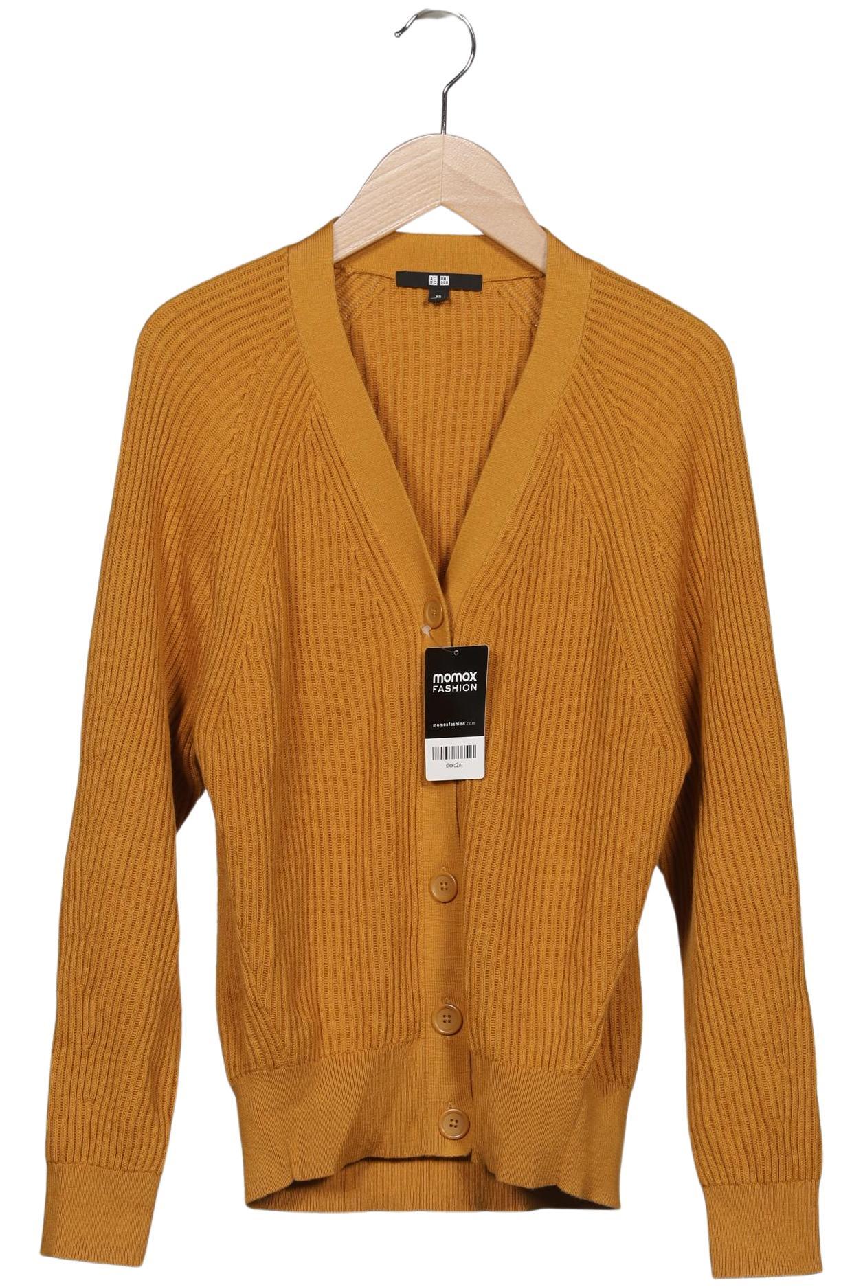 

uniqlo Damen Strickjacke, orange, Gr. 34