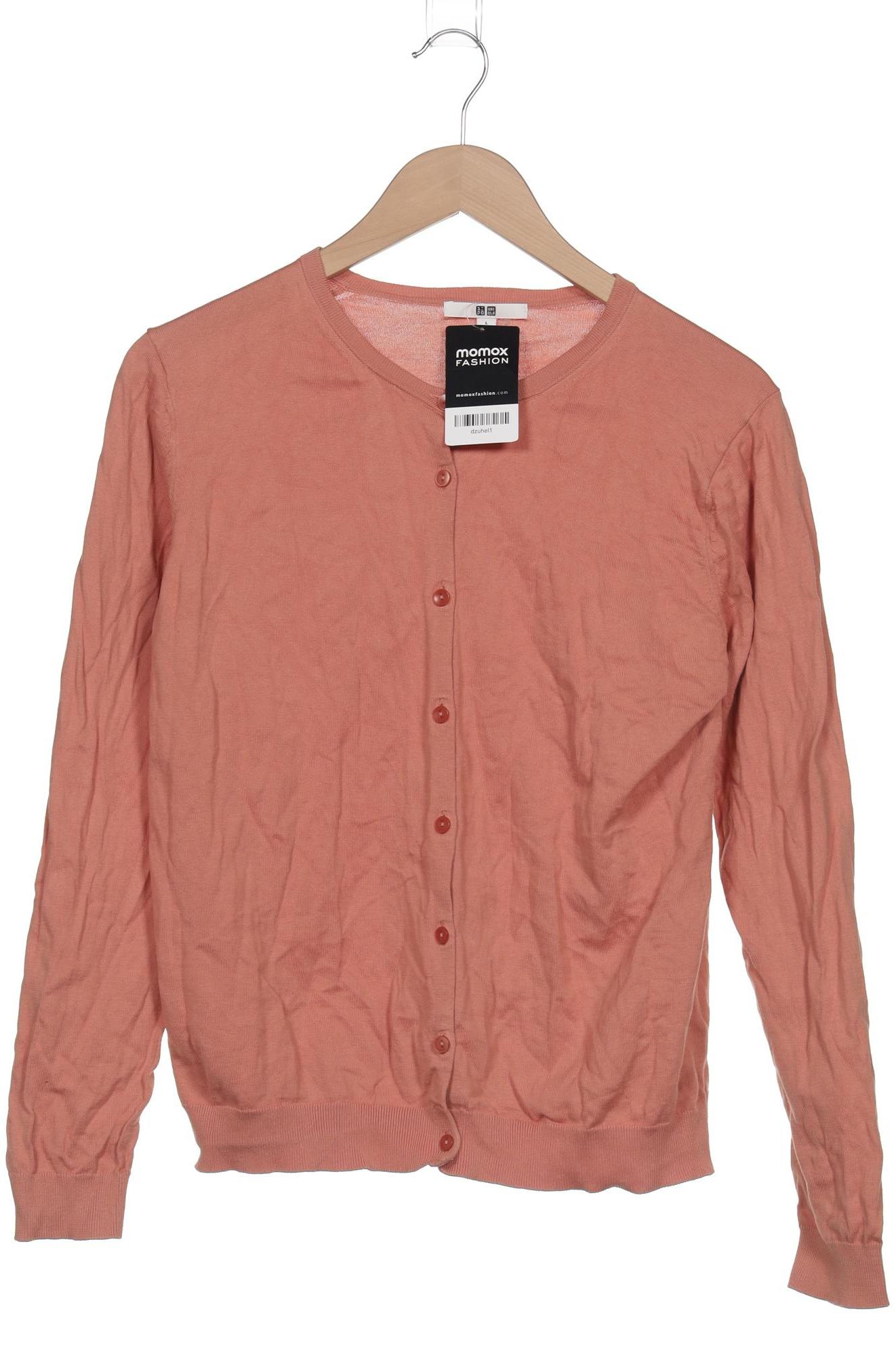 

uniqlo Damen Strickjacke, pink, Gr. 42