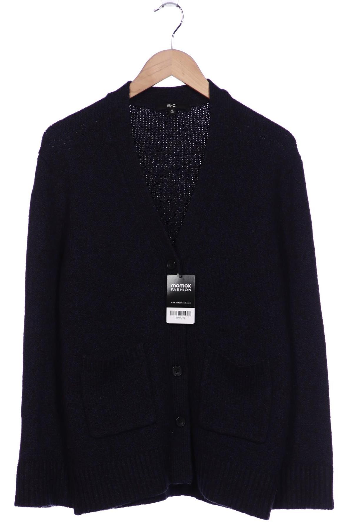 

uniqlo Damen Strickjacke, marineblau, Gr. 34
