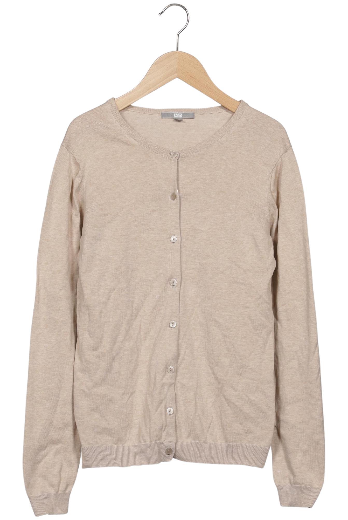 

uniqlo Damen Strickjacke, beige, Gr. 38