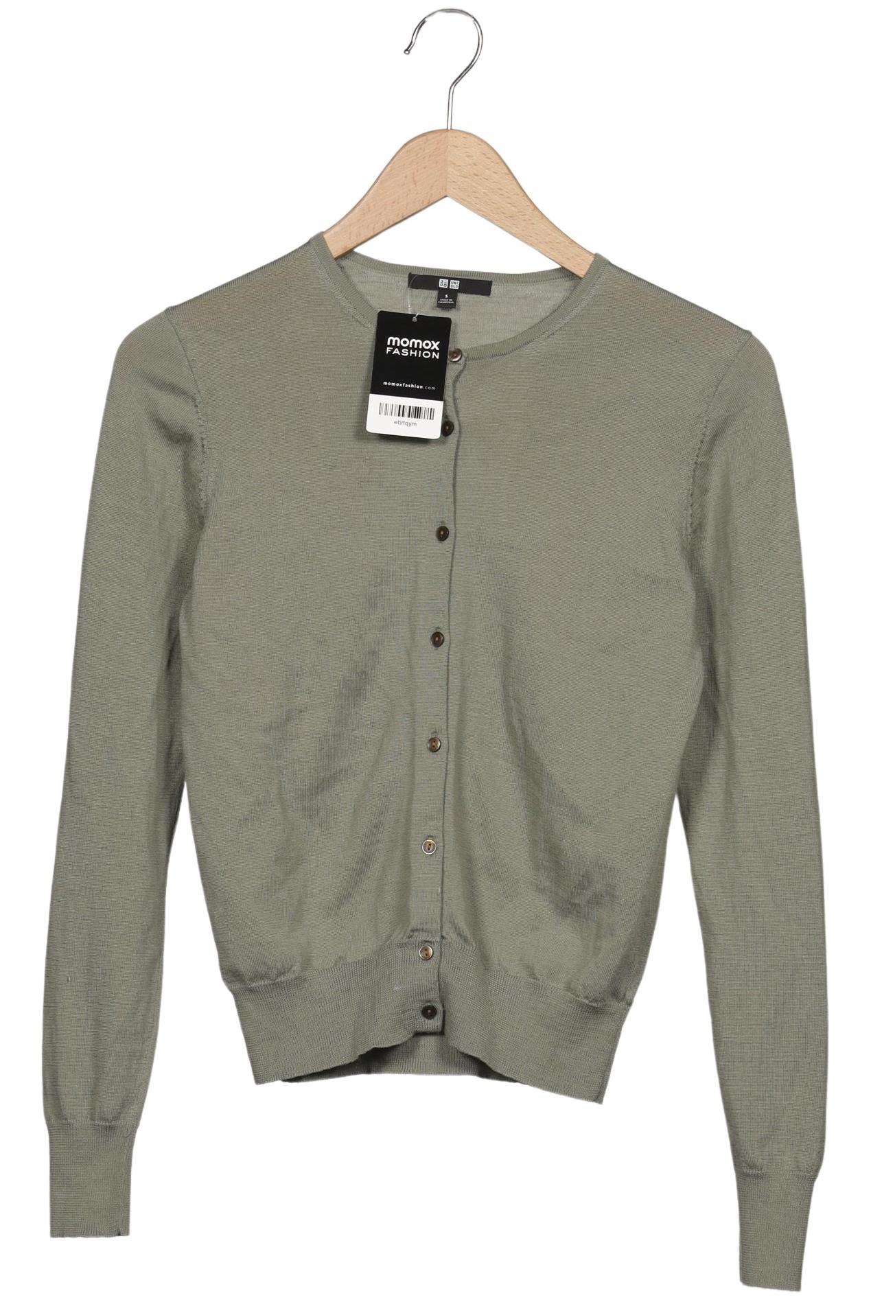 

uniqlo Damen Strickjacke, grün, Gr. 36