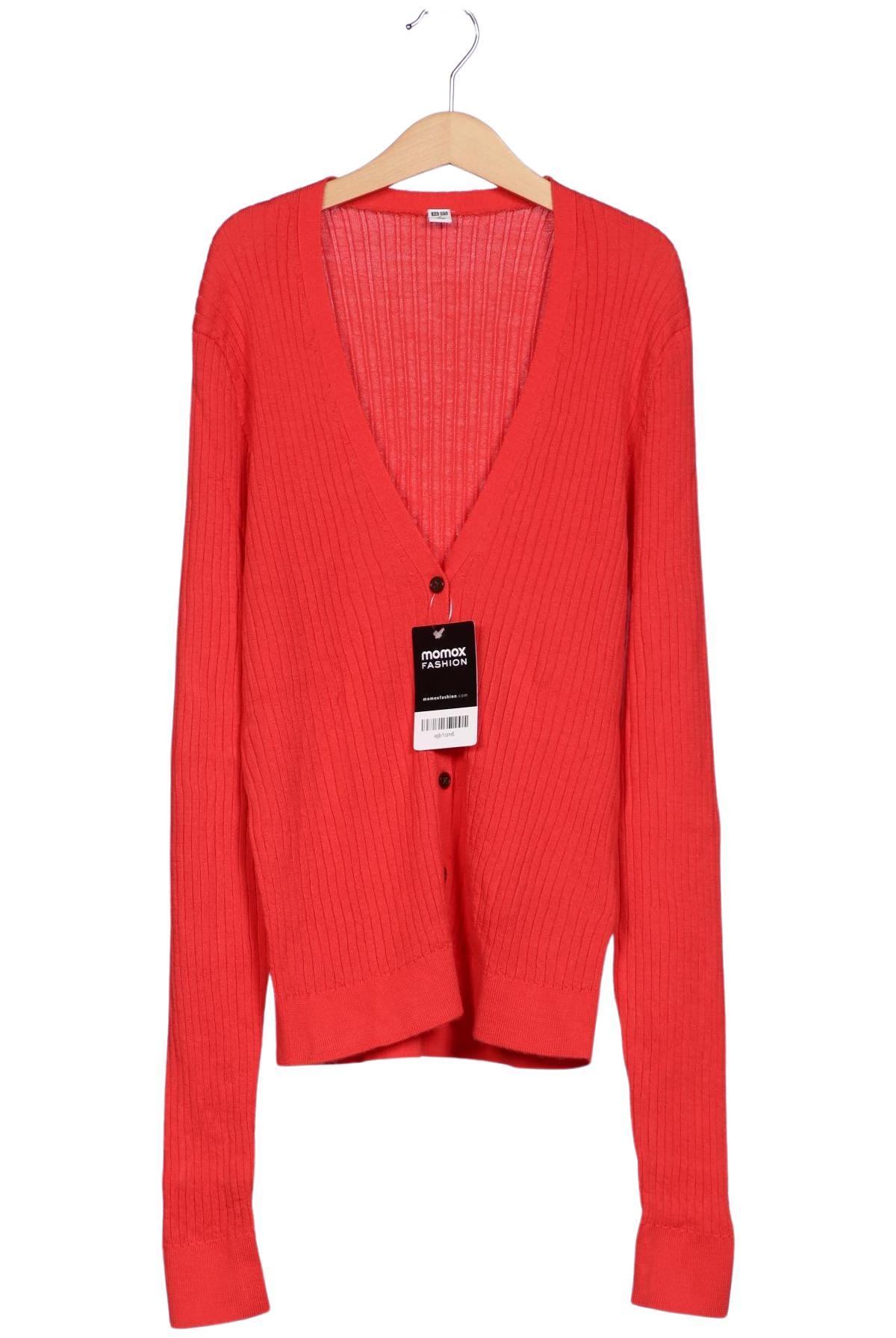 

uniqlo Damen Strickjacke, rot, Gr. 38