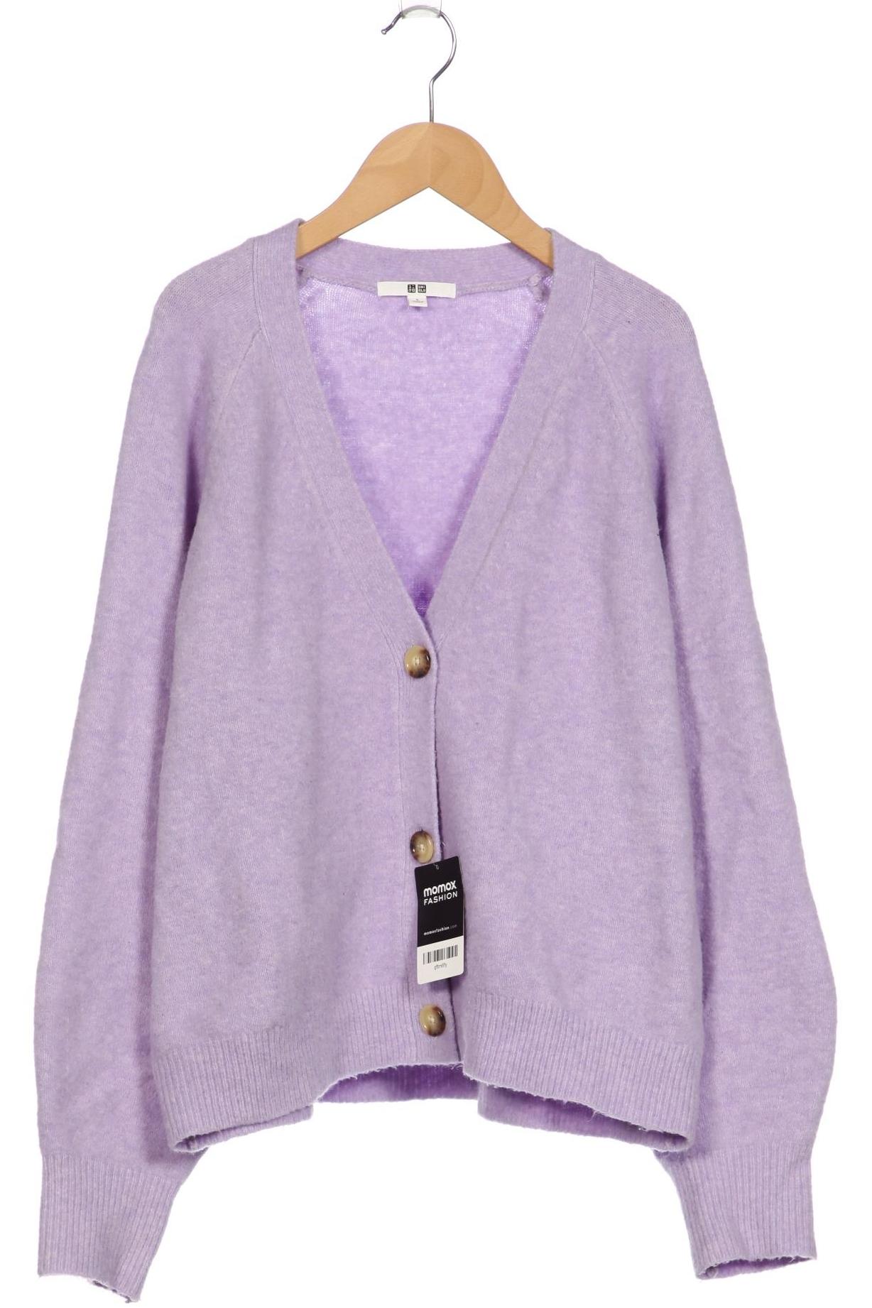

uniqlo Damen Strickjacke, flieder, Gr. 42