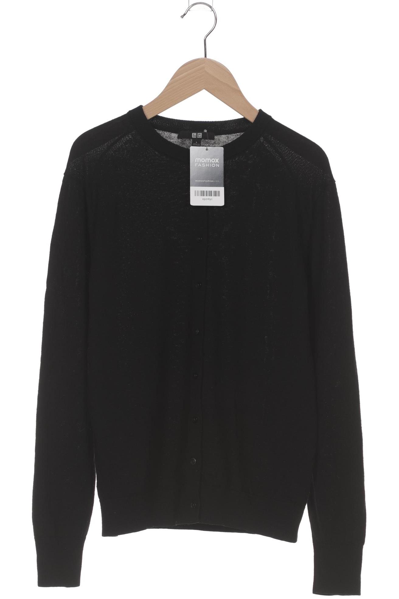 

uniqlo Damen Strickjacke, schwarz, Gr. 42