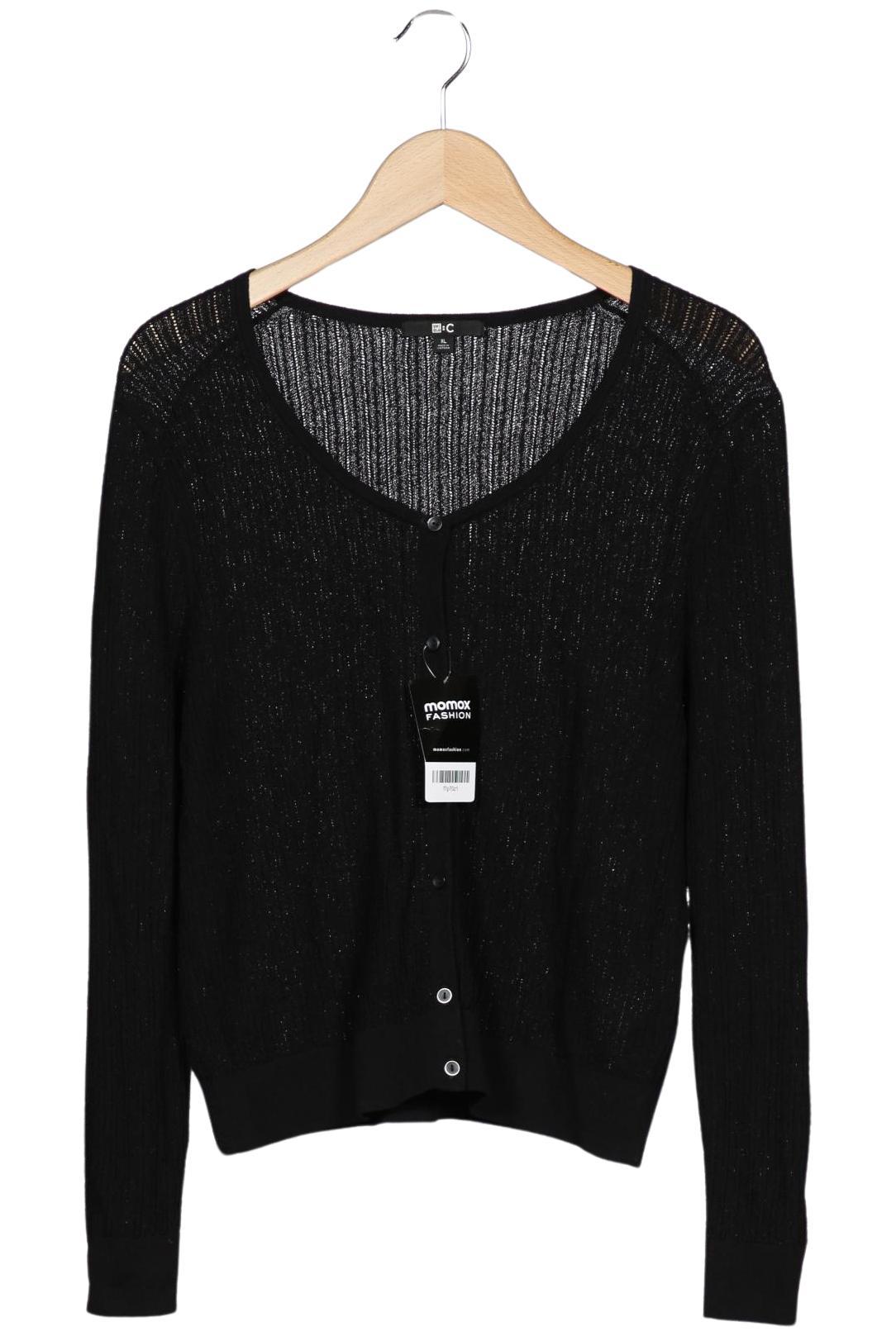 

uniqlo Damen Strickjacke, schwarz, Gr. 44