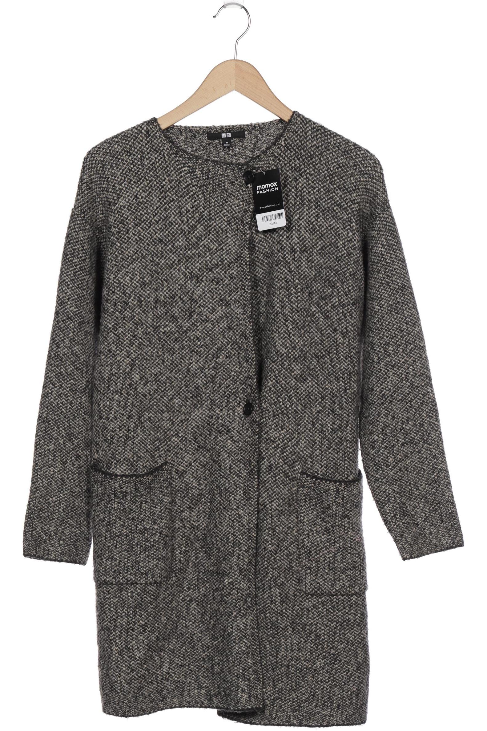 

uniqlo Damen Strickjacke, grau