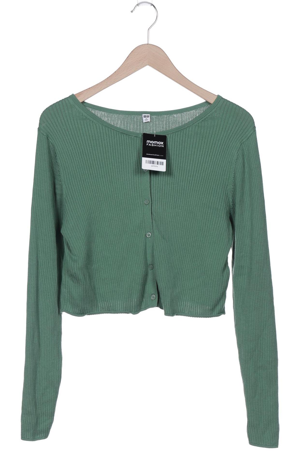 

uniqlo Damen Strickjacke, grün, Gr. 44