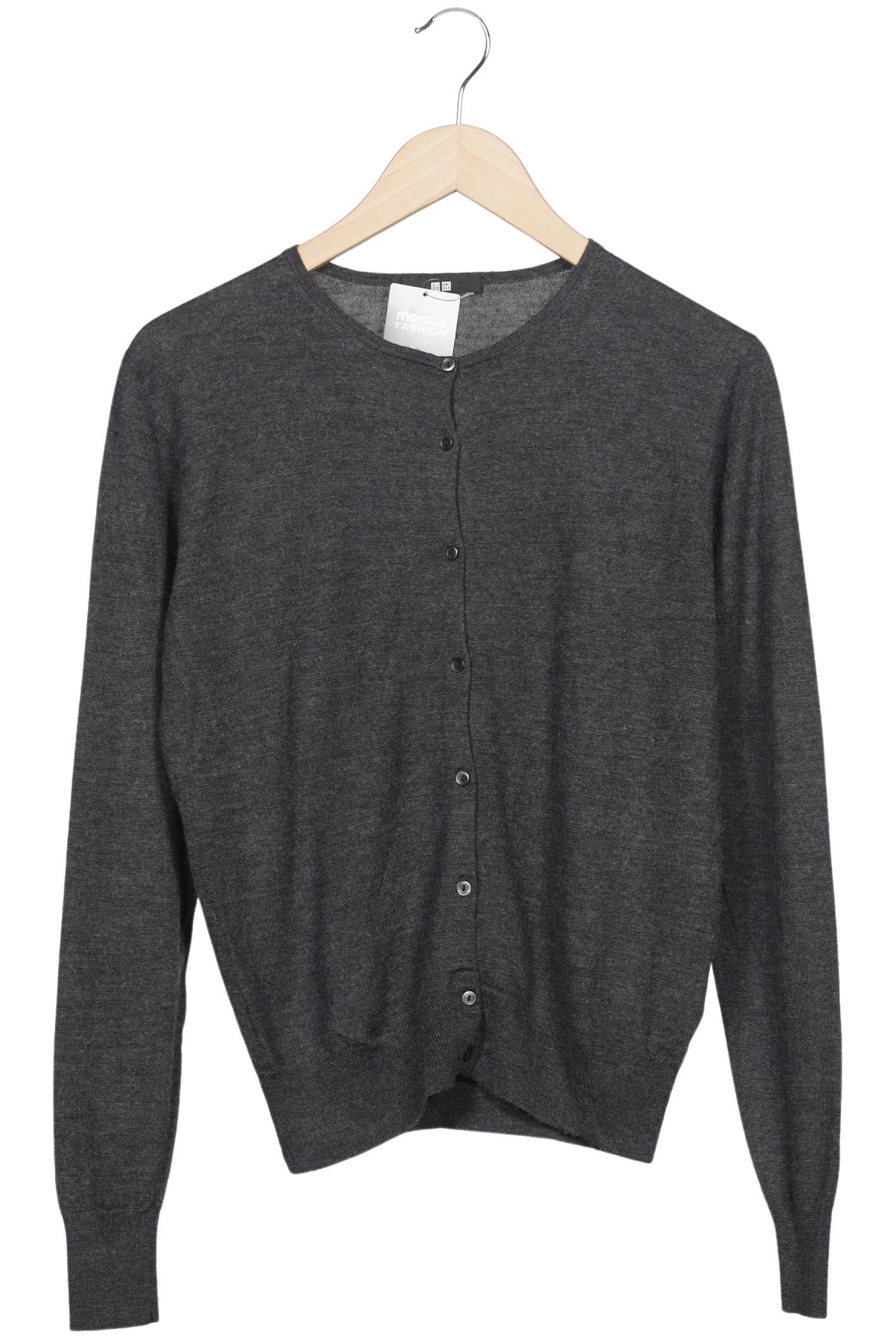 

uniqlo Damen Strickjacke, grau, Gr. 38