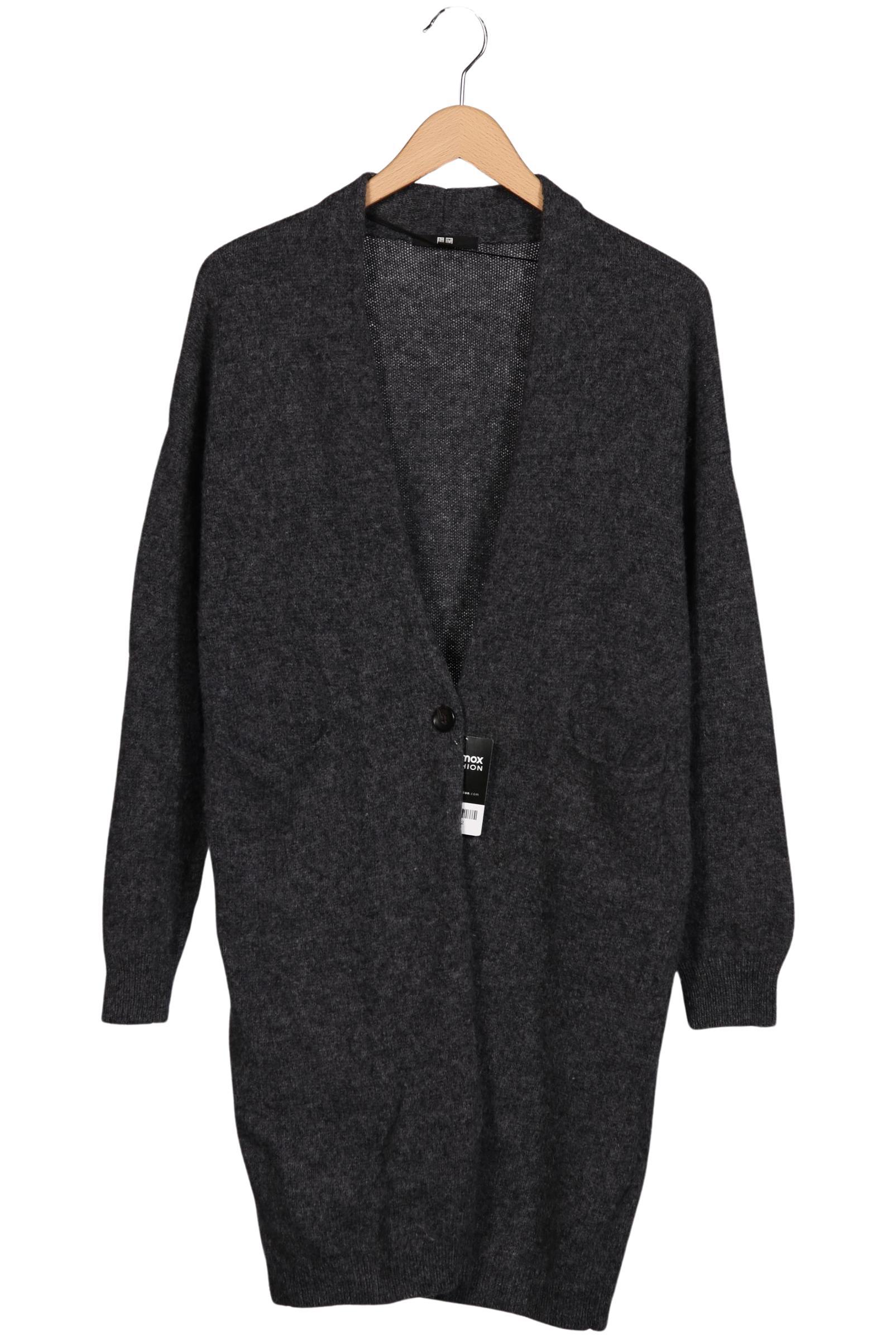 

uniqlo Damen Strickjacke, grau, Gr. 36