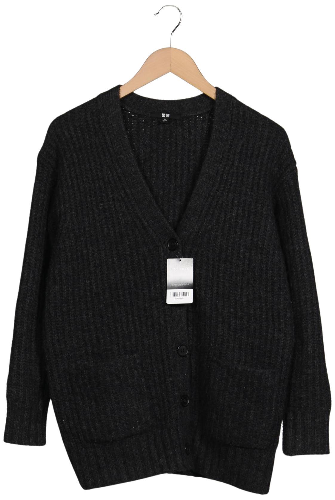 

uniqlo Damen Strickjacke, grau, Gr. 34