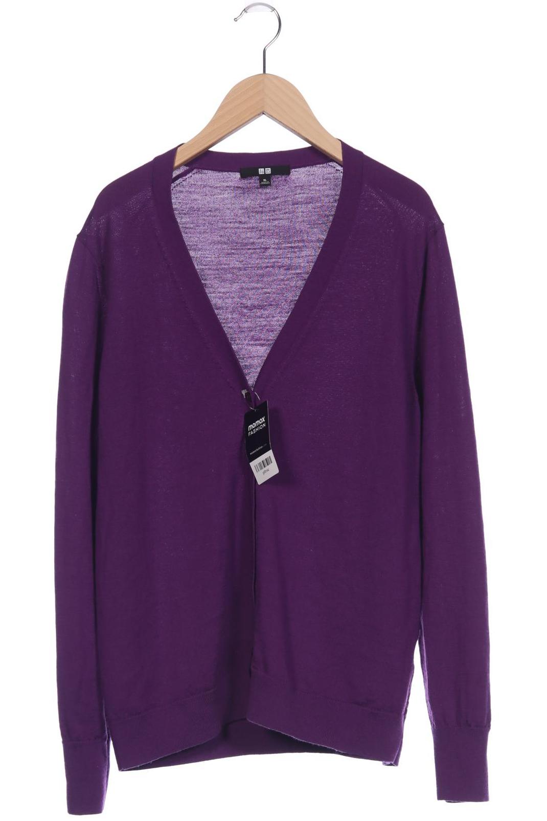 

uniqlo Damen Strickjacke, flieder, Gr. 44