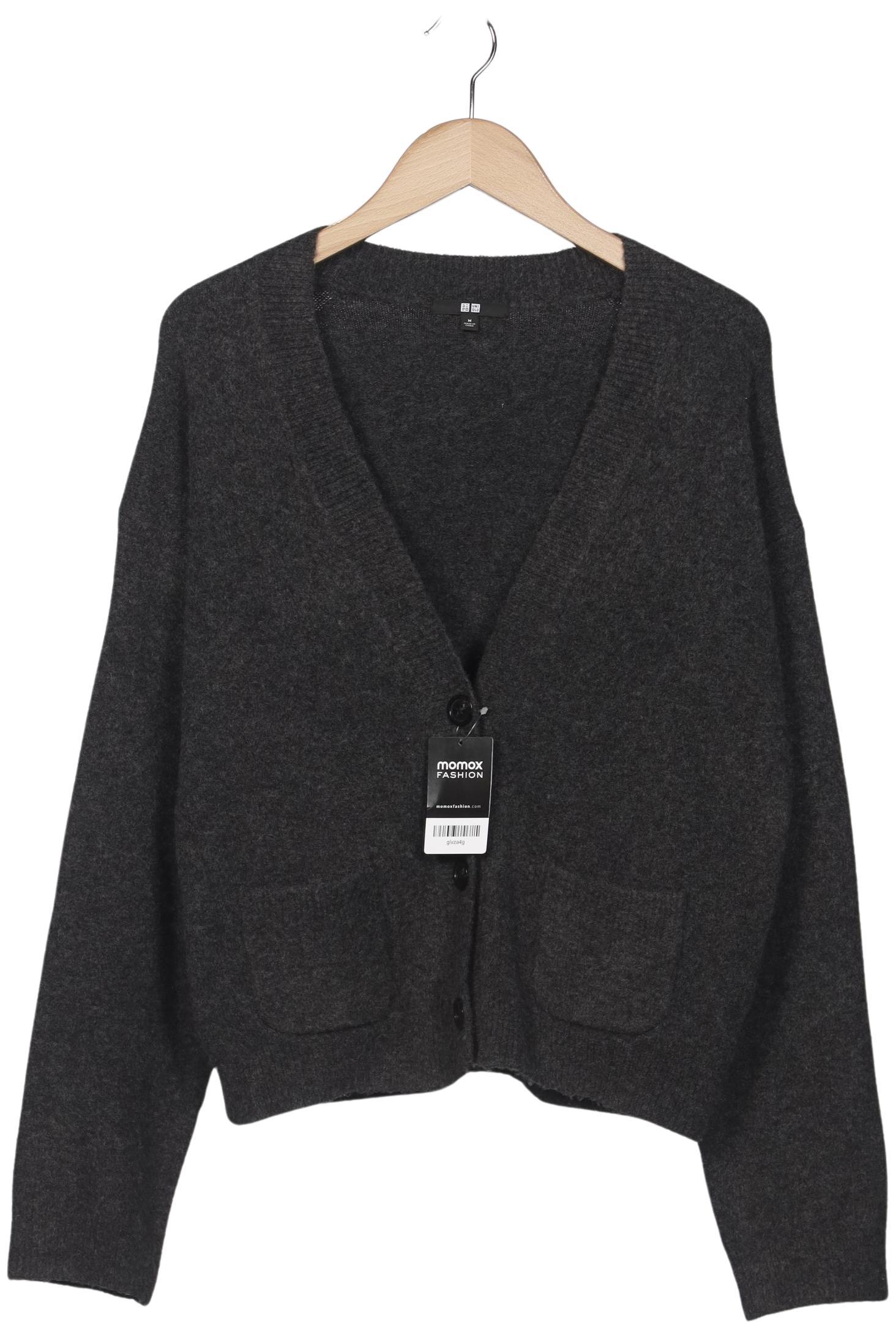 

uniqlo Damen Strickjacke, grau, Gr. 38