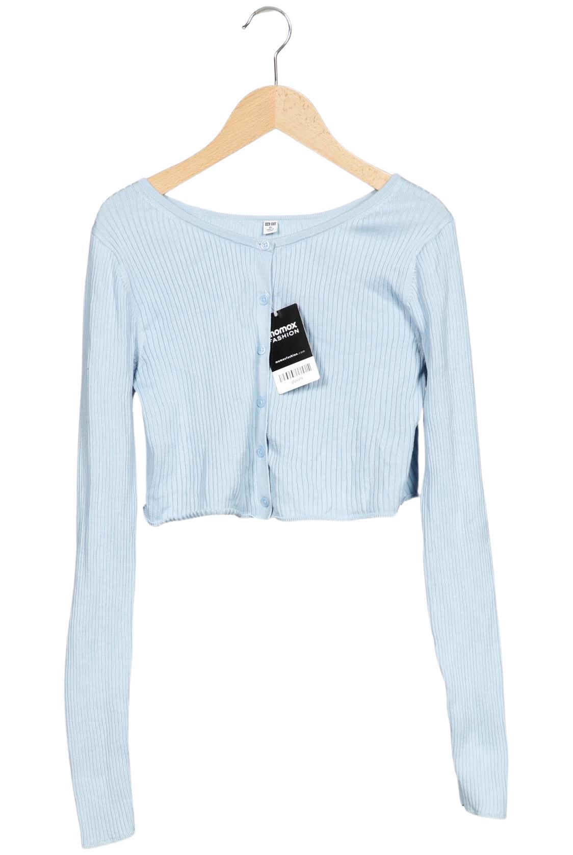 

uniqlo Damen Strickjacke, hellblau, Gr. 34