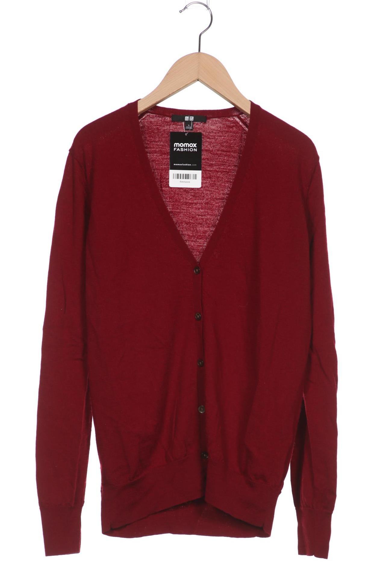 

uniqlo Damen Strickjacke, bordeaux, Gr. 42