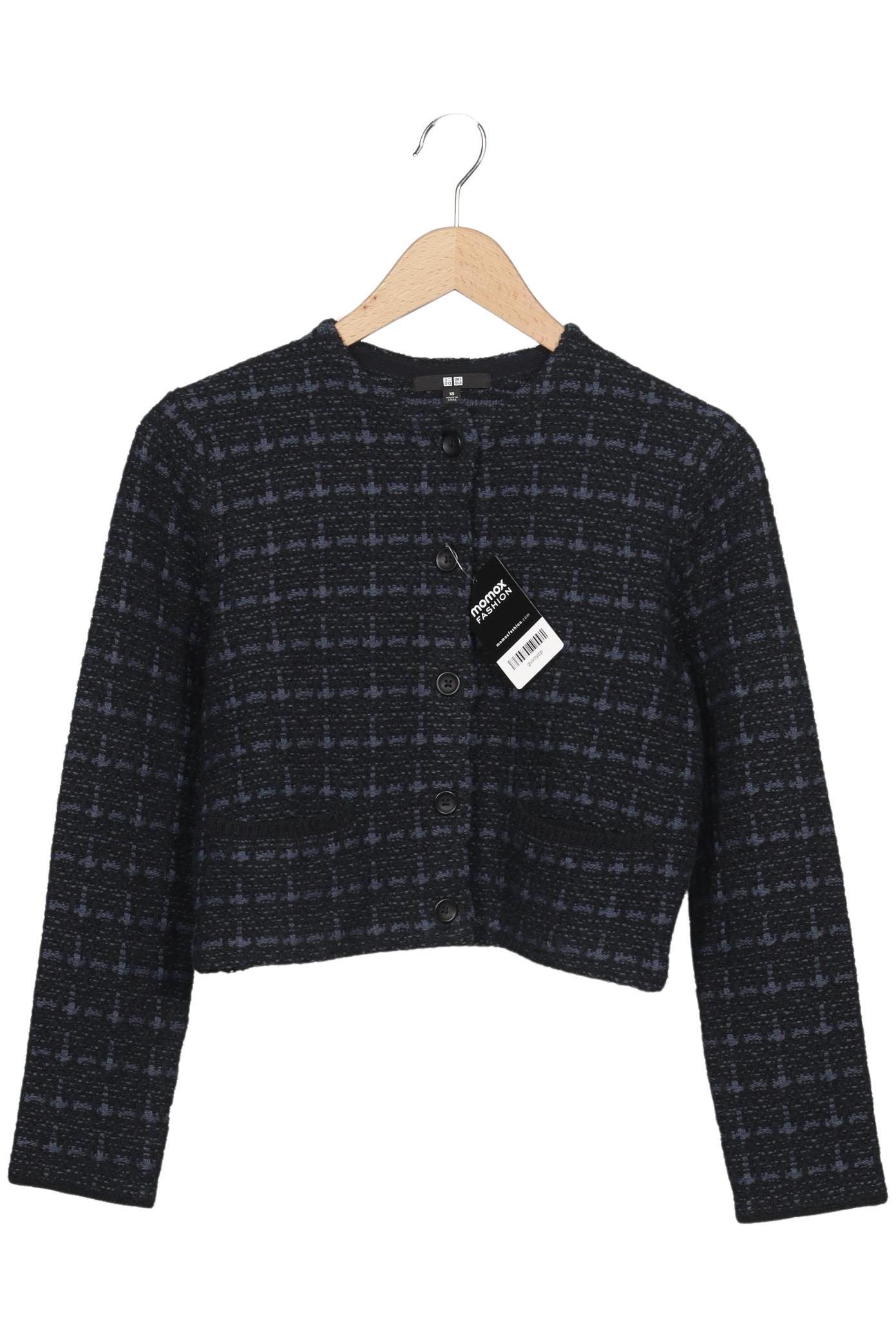 

uniqlo Damen Strickjacke, marineblau, Gr. 34