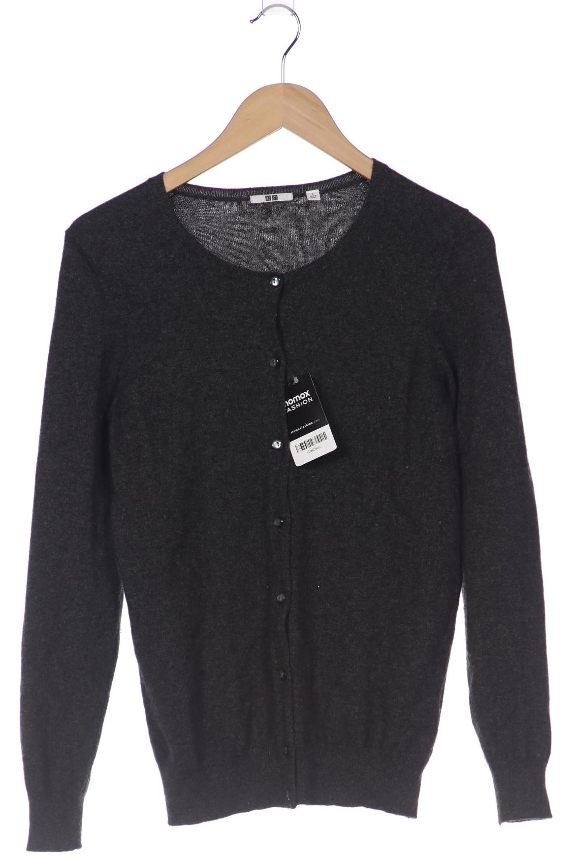 

uniqlo Damen Strickjacke, grau, Gr. 42