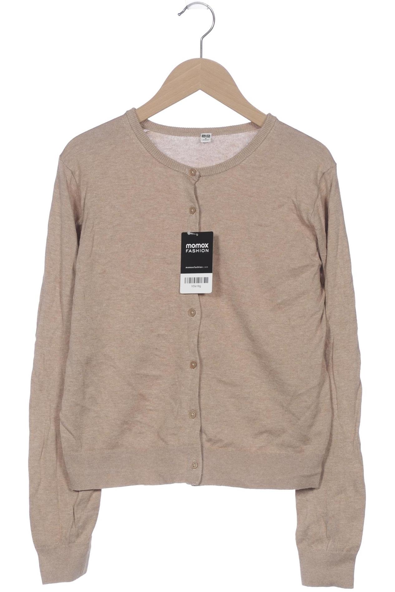 

uniqlo Damen Strickjacke, beige, Gr. 38