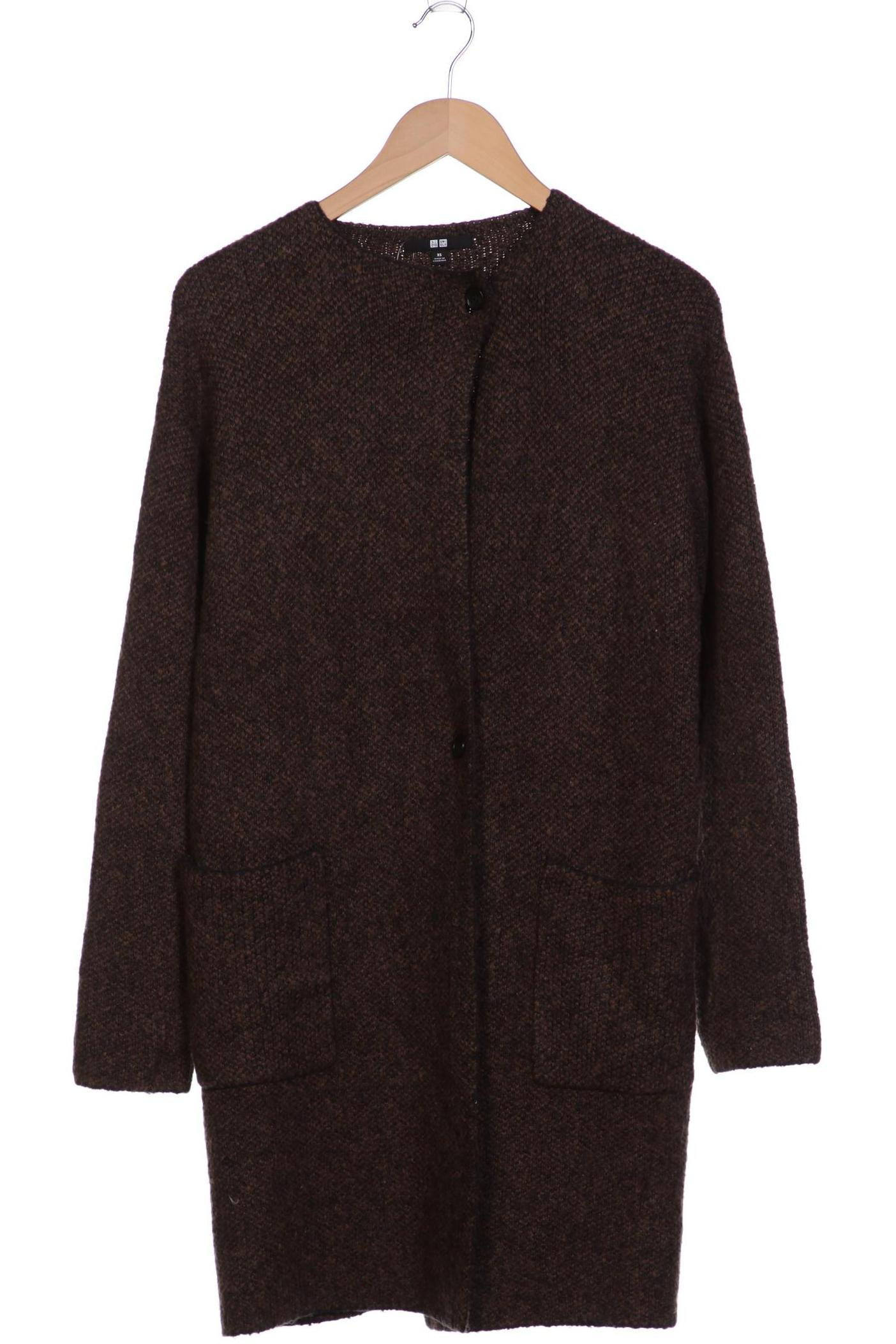 

uniqlo Damen Strickjacke, braun
