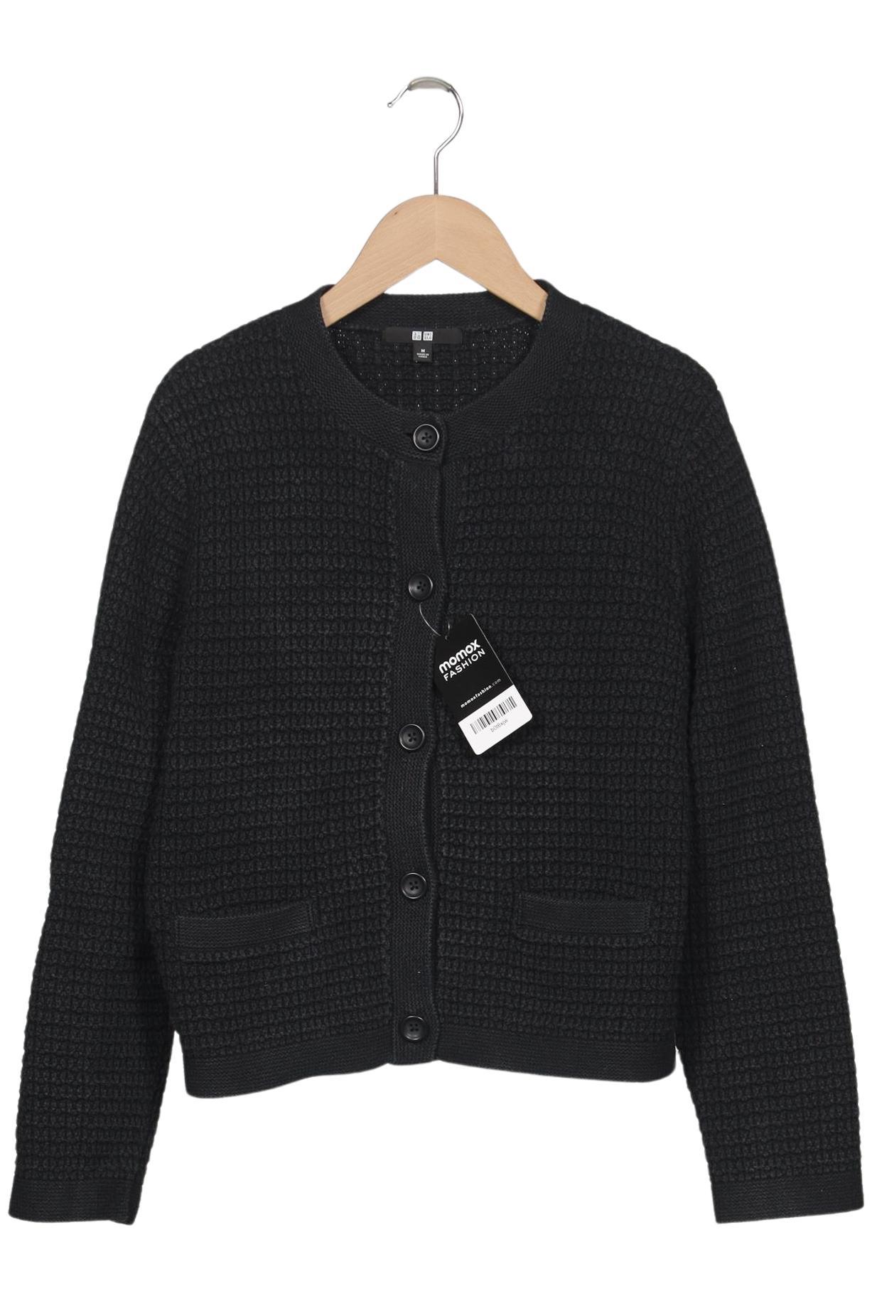 

uniqlo Damen Strickjacke, schwarz, Gr. 38