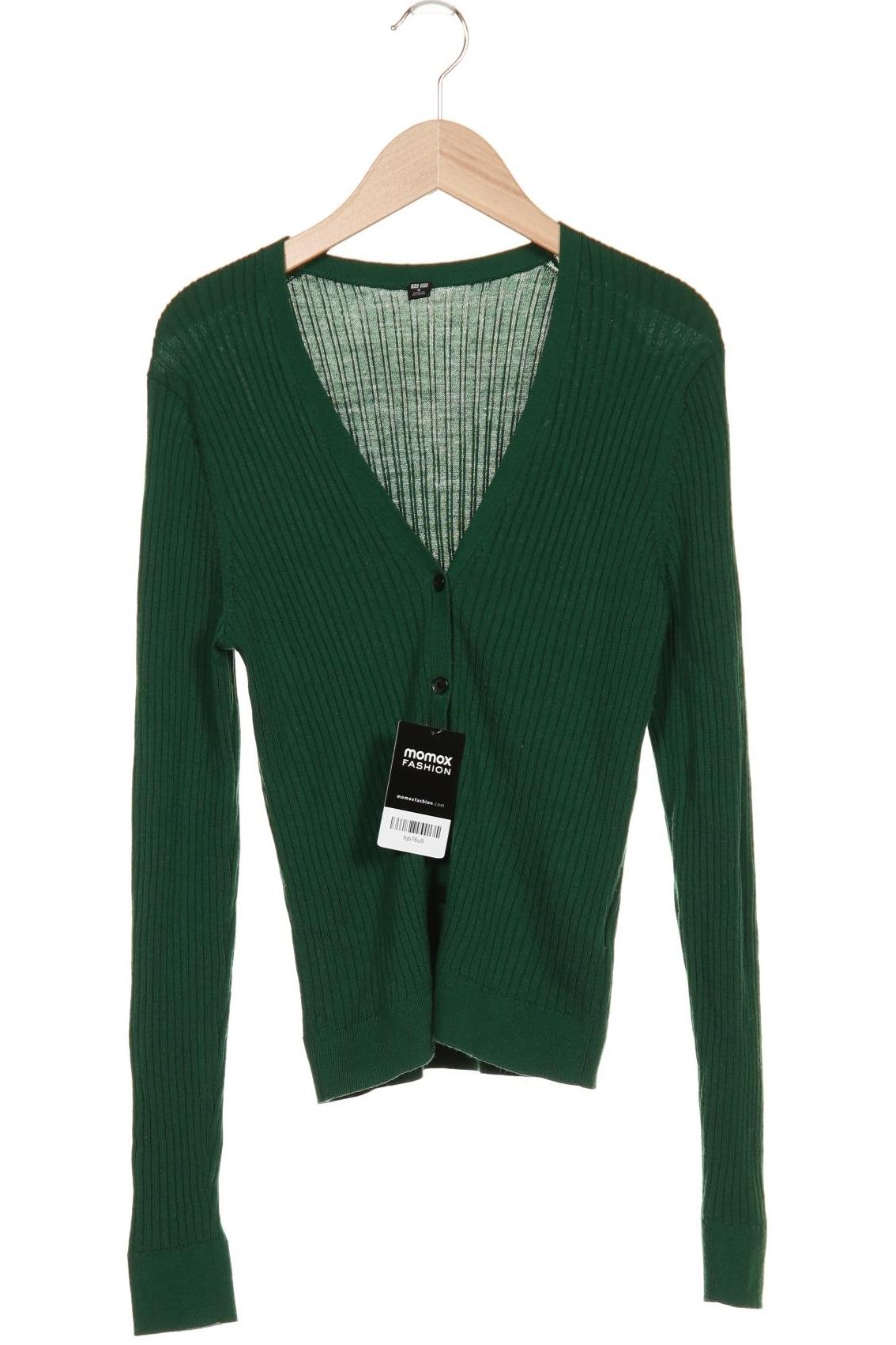 

uniqlo Damen Strickjacke, grün, Gr. 38