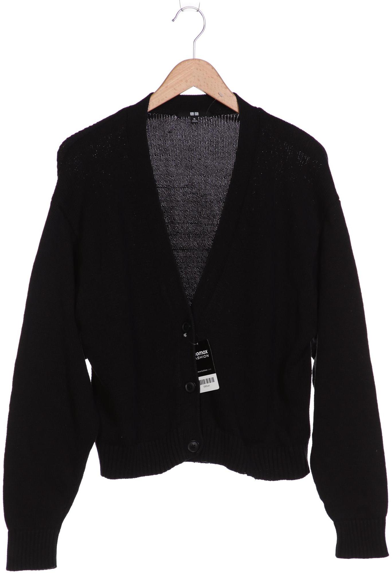 

uniqlo Damen Strickjacke, schwarz, Gr. 44