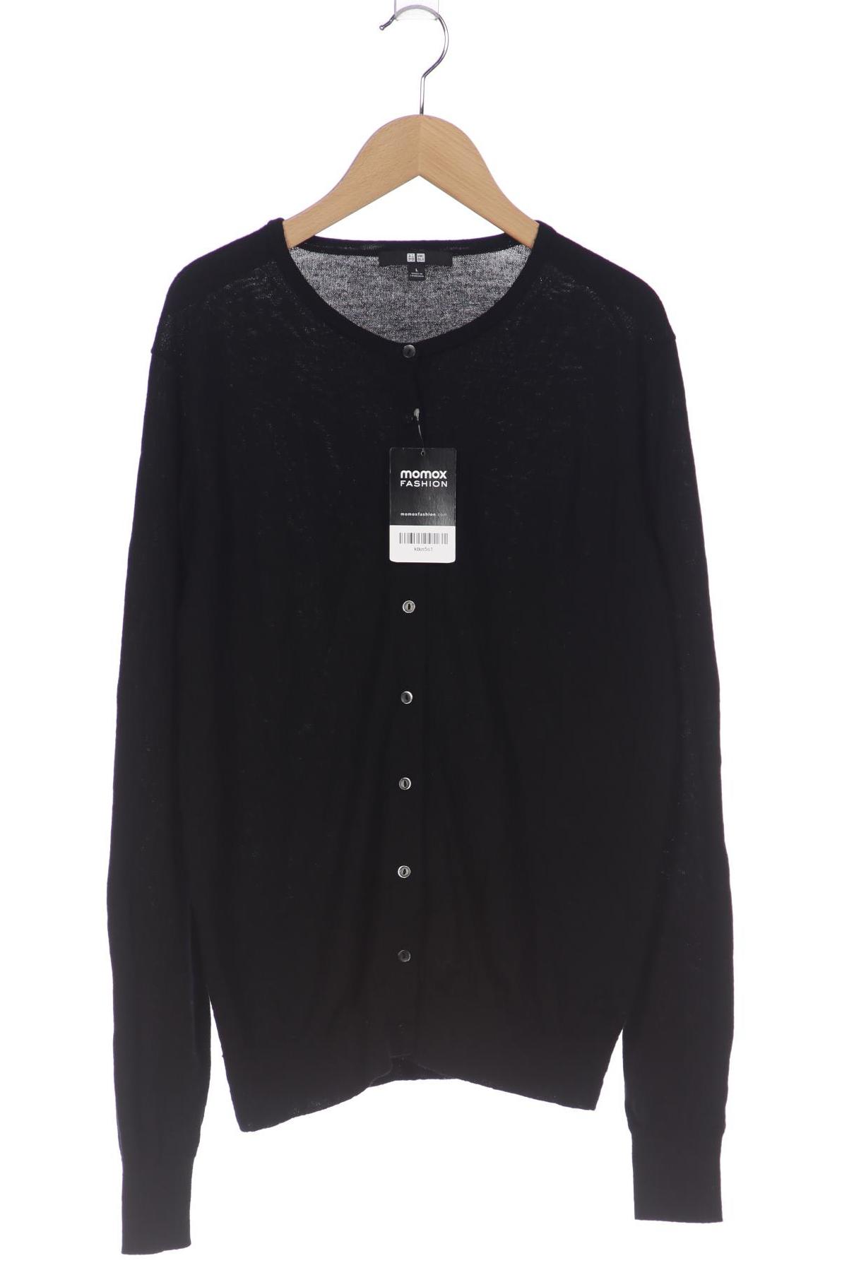 

uniqlo Damen Strickjacke, schwarz, Gr. 42